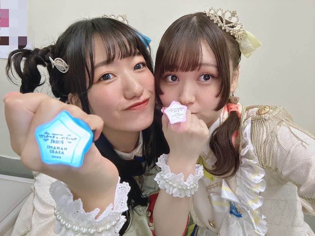 井上ほの花のインスタグラム：「🌟💓  こちらは横向きのお写真  #浅利七海ちゃんラブー」