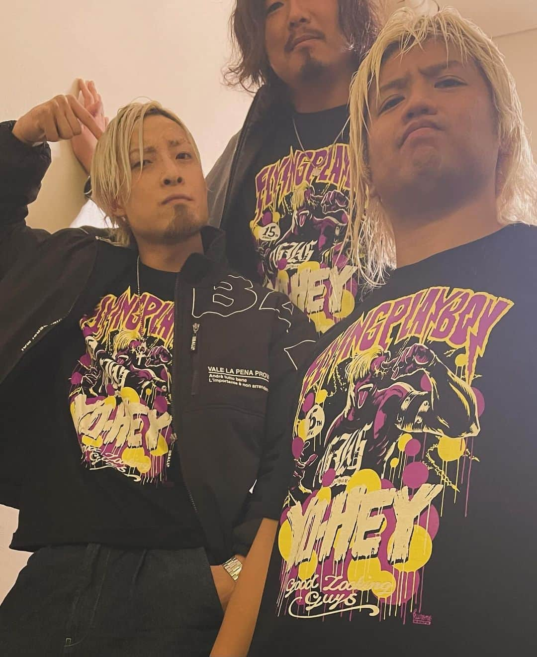 藤田洋平（YO-HEY）さんのインスタグラム写真 - (藤田洋平（YO-HEY）Instagram)「私服とマイTシャツ からの デカジェイク頭キレキレ #noah_ghc  #土下座しよ #今からステーキ食べよ #味噌汁も作ろう #今日は赤だしにしとこか」12月19日 22時21分 - yohey0206