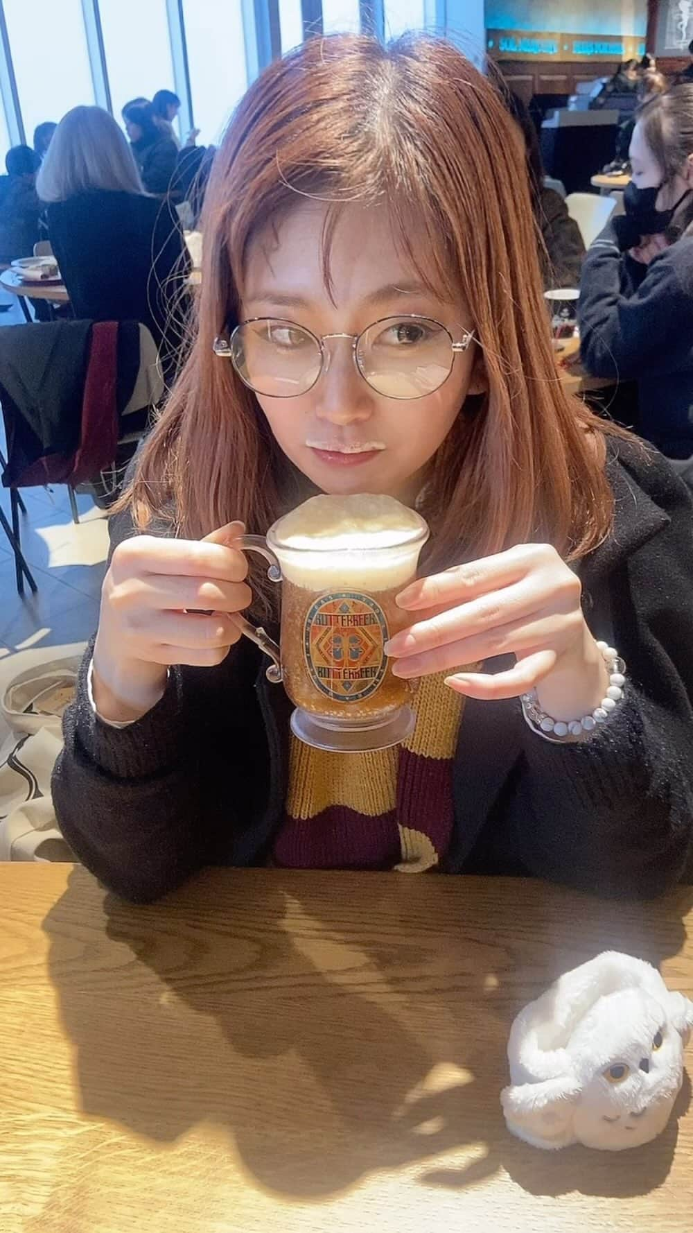 宇佐美さくらのインスタグラム：「#ハリーポッタースタジオツアー  すっごく楽しかった！ 気分はハリーポッター  てか、私の守護がうさぎなの嬉しい🐰 さすが宇佐宮さん！うさちゃんって呼ばれるだけあるね！  だけど、こんな小さくて戦えるの？笑  #ハリーポッター　#ハリーポッタースタジオツアー東京」