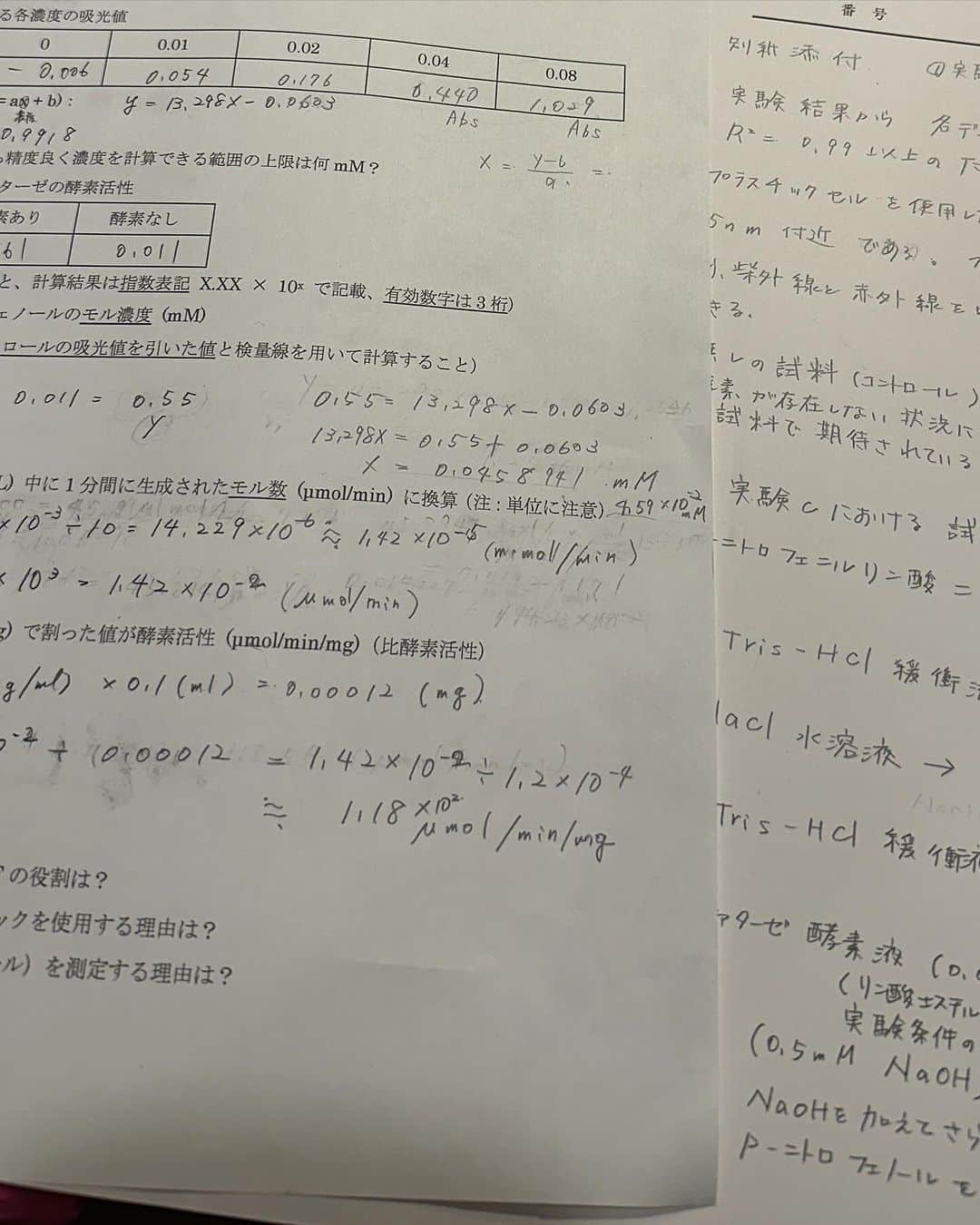 胃腸良子さんのインスタグラム写真 - (胃腸良子Instagram)「街はすっかりクリスマスですね。  ただ私は実験のレポートや課題、小テストに追われて、それどころじゃない。 年末ギリギリまでリュック背負って通学です。 今年はイルミネーションをみるだけで我慢しましょ。  いまやらなければならないことは年内に終わらせて！ 頑張るから サンタさん、うちにも来てね。  #実験レポート #アルカリホスファターゼ #酵素活性 #理系勉強垢  #生物 好きだけど #化学 が嫌い」12月20日 7時55分 - kimiyo.f