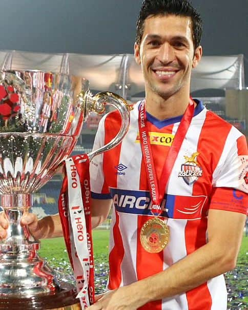 ルイス・ハビエル・ガルシア・サンスのインスタグラム：「9yrs ago, we were the first ever WINNERS of the Indian Super League. Time flies, but memories will always remain.  #ATK #fatafatifootball  #india @indiansuperleague」