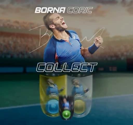 ボルナ・チョリッチのインスタグラム：「Welcome to @fungiball.io, the new fantasy tennis game! Giveaway to win one of my silver skill! To participate :    1.⁠ ⁠Follow @fungiball.io   2.⁠ ⁠Like & Share the post in story with your referral link  Giveaway ends on December 31th, full info on the website!」