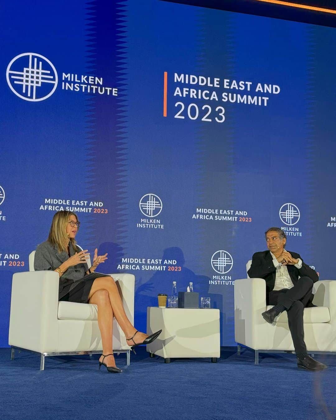 ラライン・シャーさんのインスタグラム写真 - (ラライン・シャーInstagram)「@milkeninstitute Middle East and Africa Summit brimming with invaluable insights.  Reuniting with friends from all over the globe, the best way to wrap up 2023.」12月21日 2時43分 - ralineshah