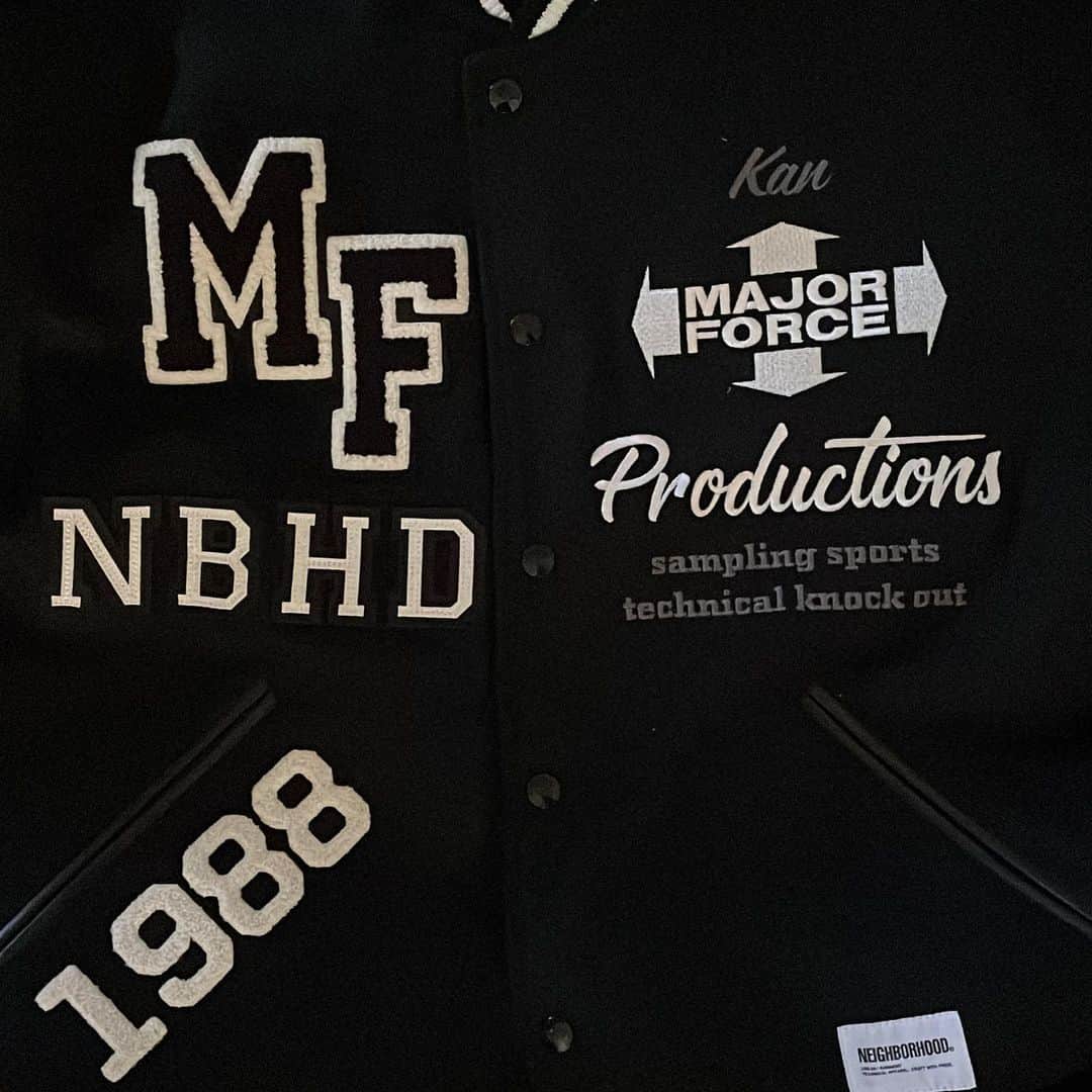 高木完のインスタグラム：「MAJOR FORCE BE WITH U NHx MAJOR FORCE JACKET @neighborhood_official  #neighborhood  #nbhd  #majorforce」