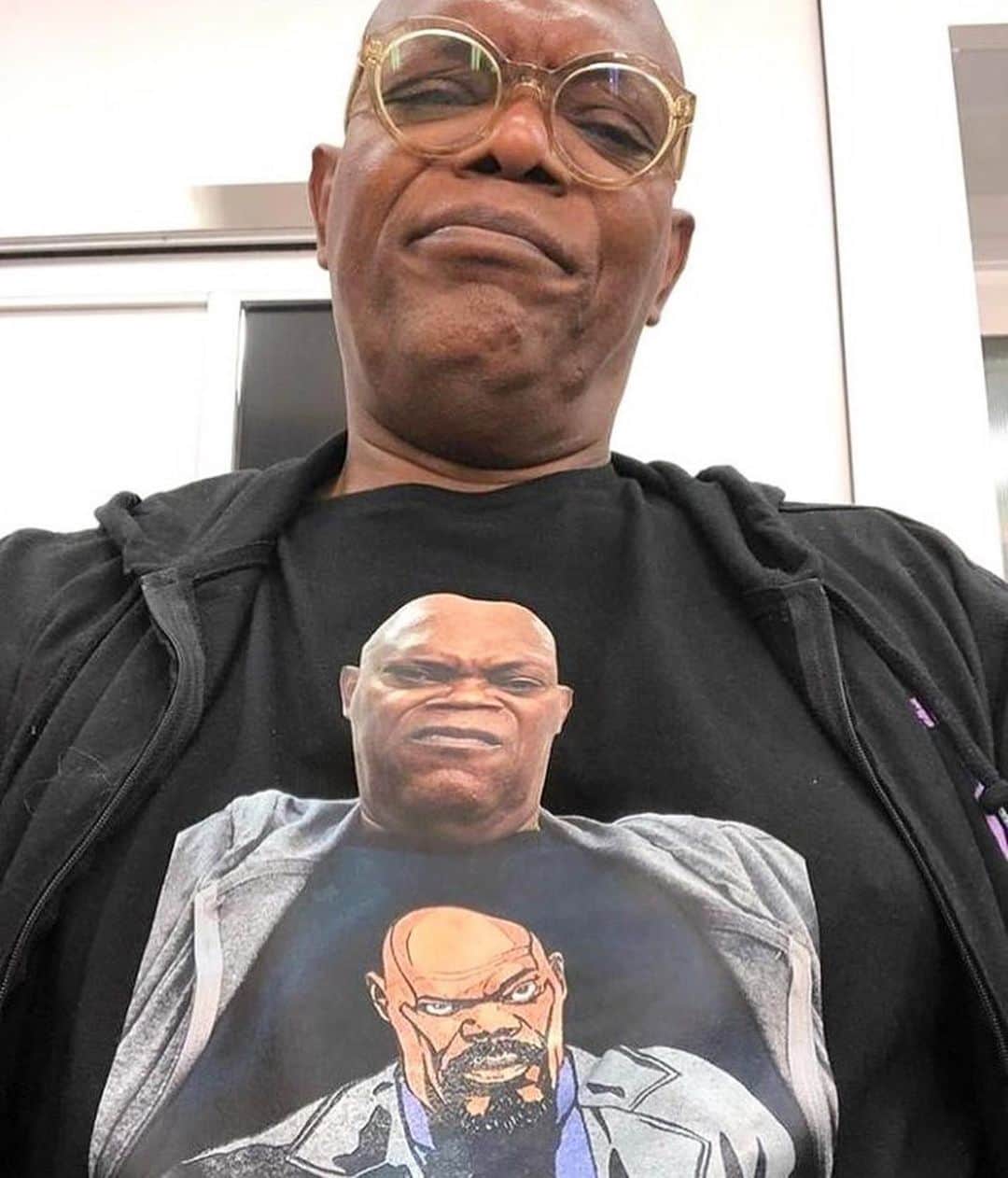 Rolling Stoneのインスタグラム：「Happy birthday to @samuelljackson, Samuel L. Jackson's own biggest fan. 📸 @samuelljackson」
