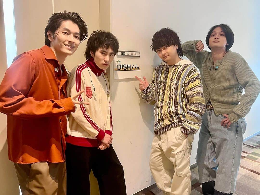 MASAKI（矢部昌暉）のインスタグラム：「日本テレビ「DayDay」 生出演で新曲「いつだってHIGH！」披露させていただきました！ 番組内の企画「LOVEダン」の課題曲として起用いただきありがとうございます😊 朝の情報番組は気持ちが明るくなりますね！ 是非「いつだってHIGH！」をよろしくお願いします😁 たくさん聴いてね〜！  #日テレ #dayday #loveダン #dish #いつだってhigh #北村匠海 #橘柊生 #泉大智 #矢部昌暉 #一日一撮」