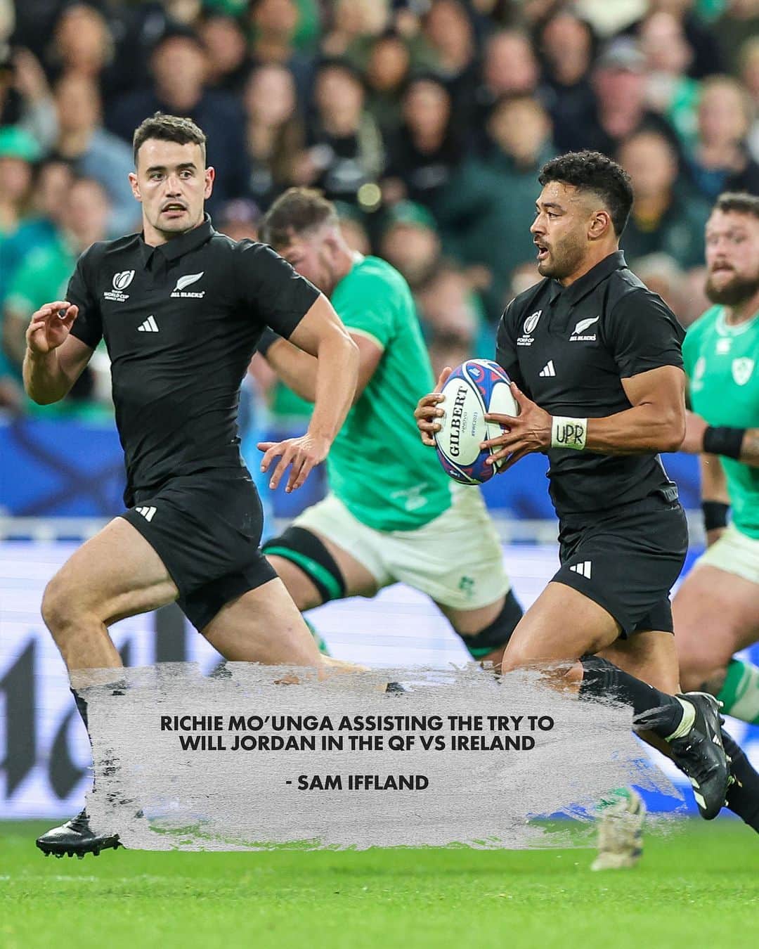 All Blacksのインスタグラム：「So many favourites from 2️⃣0️⃣2️⃣3️⃣  Want to feature in an All Blacks video? Tell us your favourite moment from 2023 here 👉 Link in bio  #AllBlacks」