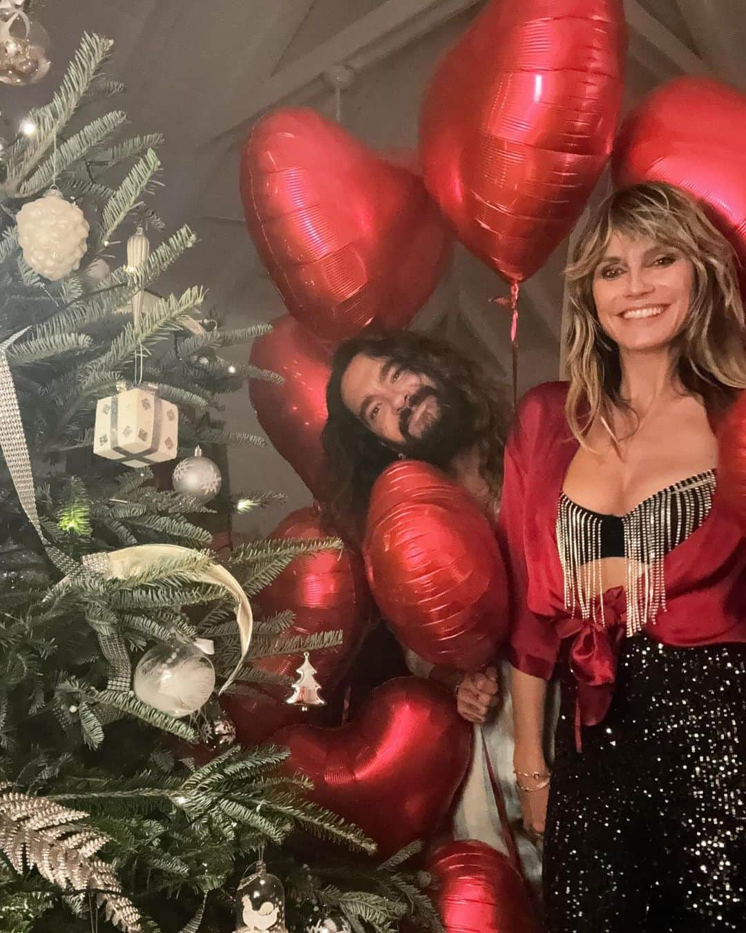 ハイディ・クルムのインスタグラム：「🎄❤️🥰」