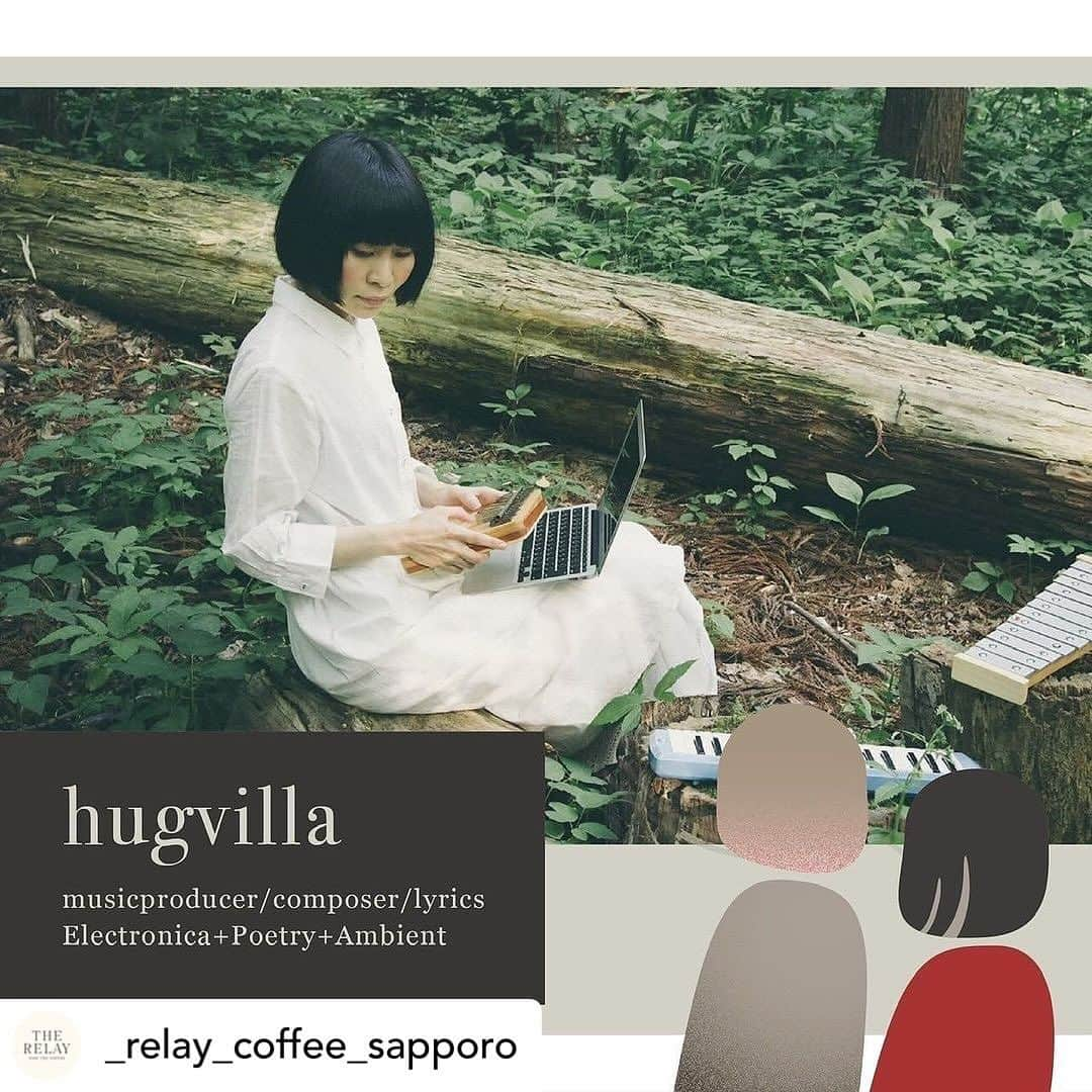 Jun Futamataのインスタグラム：「Posted @_relay_coffee_sapporo “風と香りの旋律”  出演者紹介②   hugvilla musicproducer/composer/lyrics  Electronica+Poetry+Ambient 誰でも親しめる優しい清涼感あるサウンドスケープと、素朴なのに意外な奥深さを秘めたポエムによってかたちづくられている、その独特の世界観は多くの人の注目を集めている。  2010年10月アイスランドで行われているIcelandAirwavesにて、初ライブを成功させたほか、台湾でのライブ、イギリスロンドンのラジオに取り上げられるなど。 ソロでのトラック制作やコンピレーションアルバムへの参加など国内外で精力的な活動を続けている。  ーーーーーーーーーーーーーーーーーーーーー “風と香りの旋律” 2024.1.21 14:00-19:00 THE RELAY 札幌市中央区北４条西１７丁目１−１１ ３F Charge Free(＋1drink)  Act: hugvilla Jun Futamata  and more (Goods, Food)… ーーーーーーーーーーーーーーーーーーーーー」