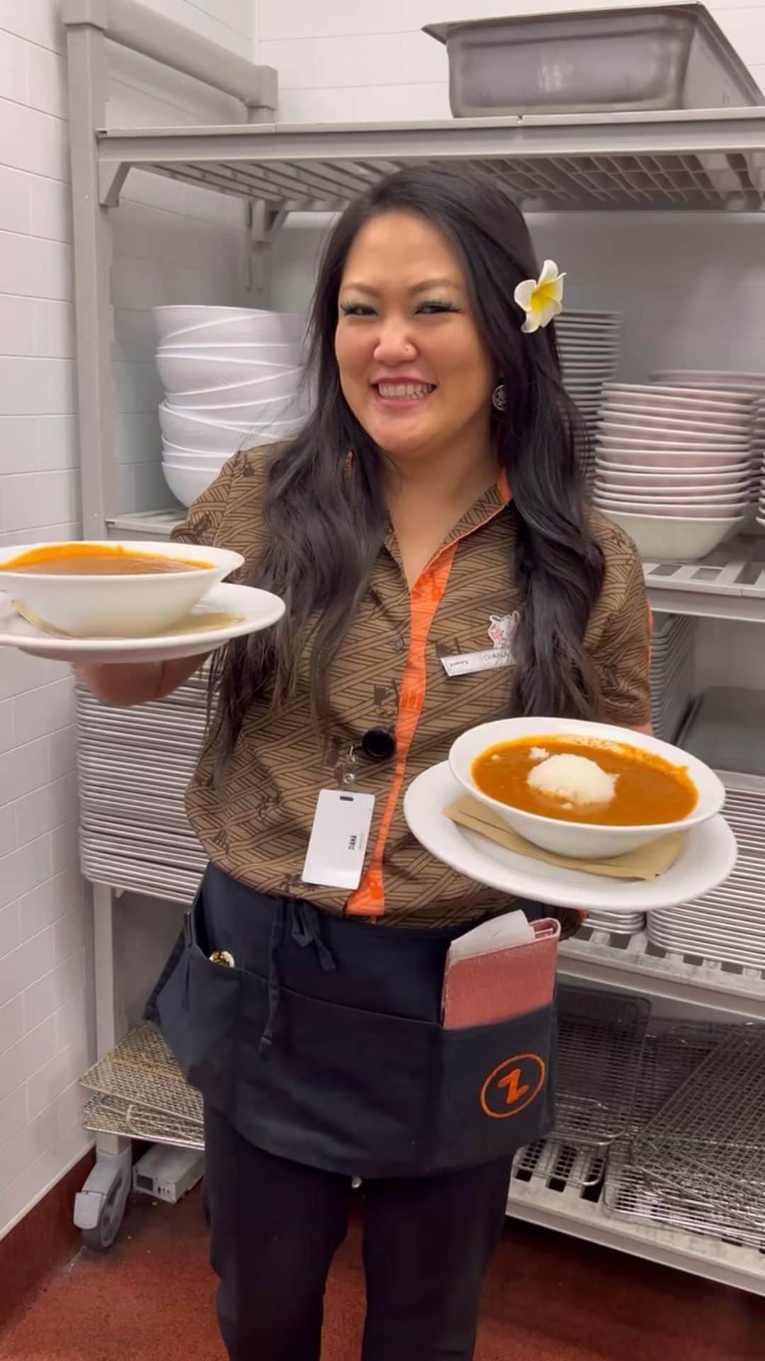 Zippy's Restaurantsのインスタグラム：「May your days be filled with ono grinds and choke holiday cheer! 🧡🎄 Merry Christmas from our Las Vegas crew!   #NextStopZippysLV #NextStopZippys」