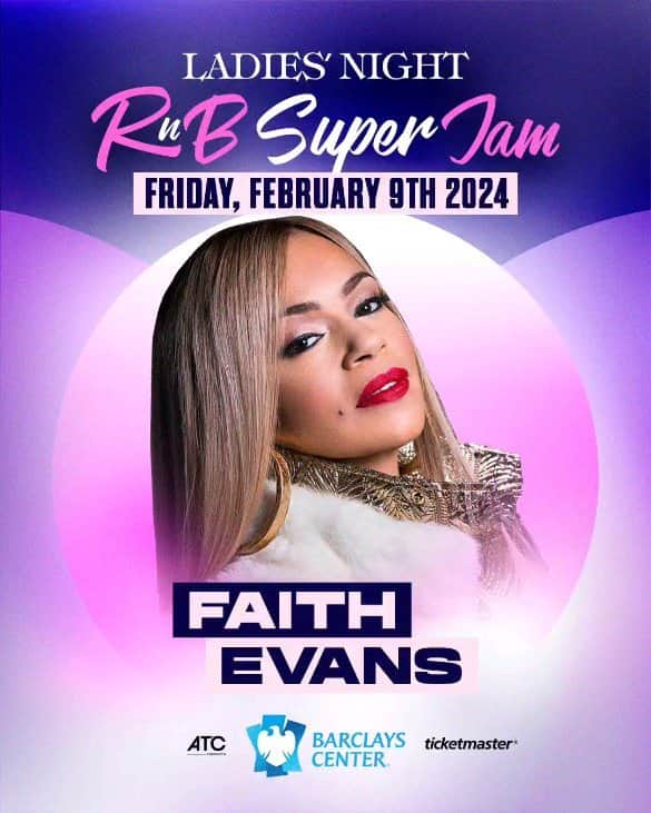 フェイス・エヴァンスのインスタグラム：「I hope you had a Merry Christmas! To my tri-state #Faithfuls, get your tickets for the R&B Super Jam ASAP on Ticketmaster.com!」