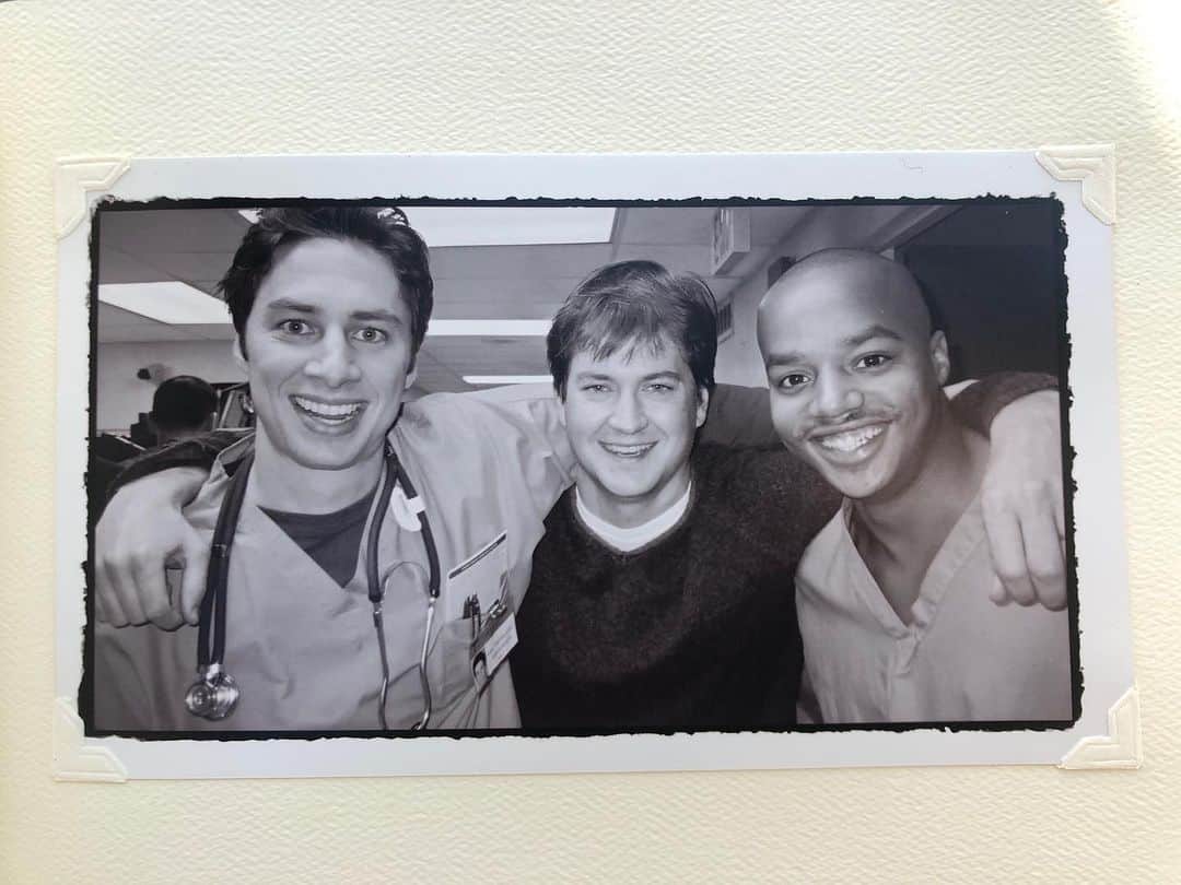ドナルド・フェイソンのインスタグラム：「Proof that we were once very young…  Happy Birthday @vdoozer I love you man.」
