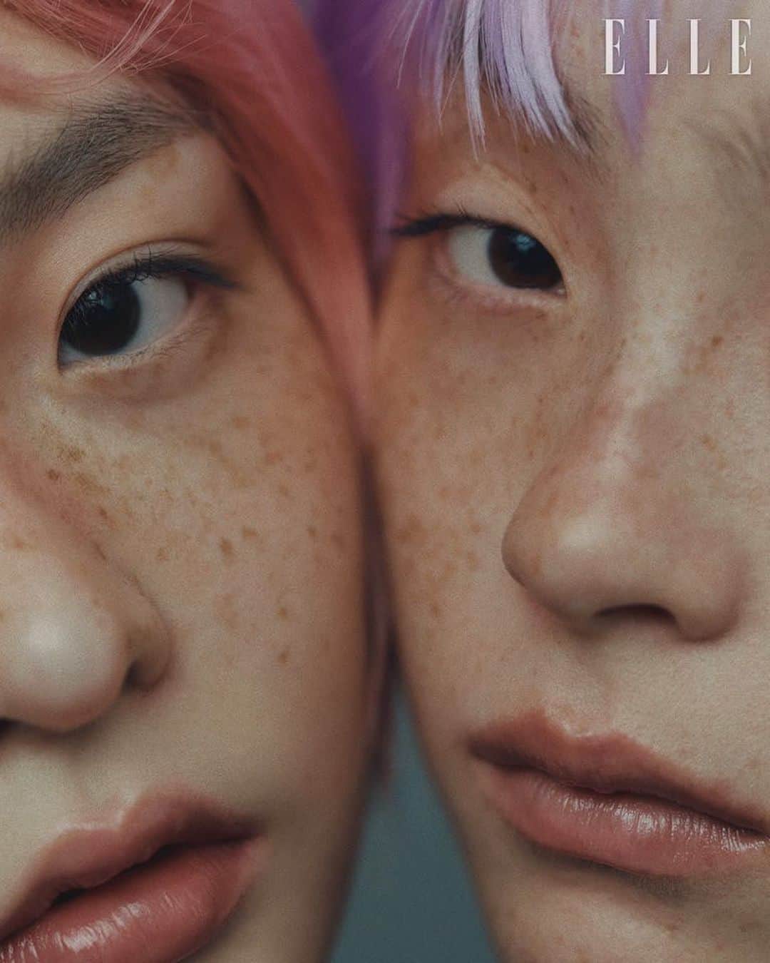 モトーラ世理奈のインスタグラム：「@ellekorea   with @minhakim__ 🧚🏼‍♀️💞💜」