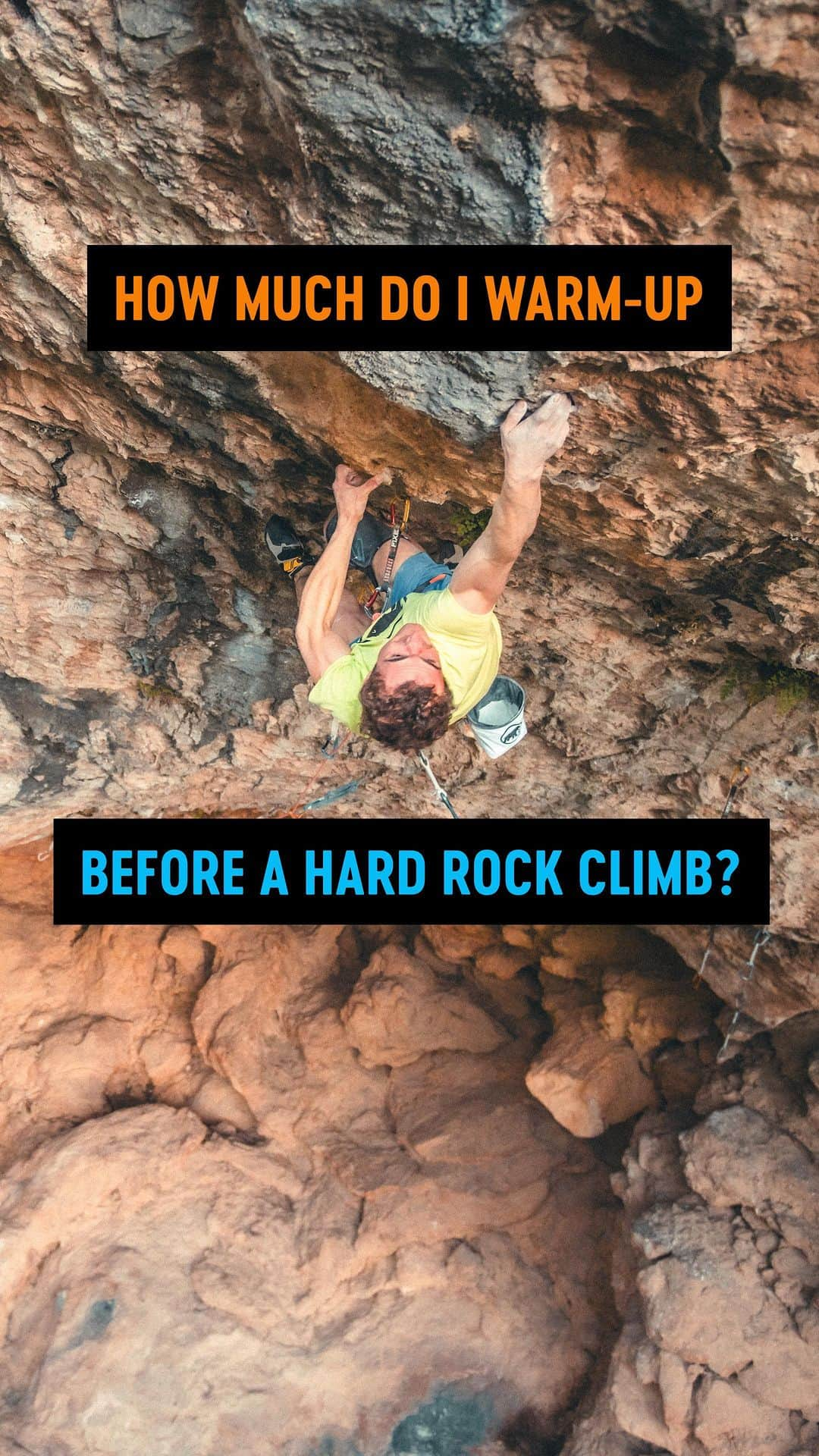 アダム・オンドラのインスタグラム：「I was climbing this 👌 8a+ route called Manolete pa Que te metes as a second warm-up route before the onsight of El Gran Bellanco 8c+/ 9a in Montanejos, Spain 🇪🇸. And it was a pretty tricky route. Way more tricky and pumpy than I thought 😅 Watch my commented climb and find out how much I warm up before a hard rock climb, which routes I choose, and when I use a fingerboard 👊  Watch the new commented climb on my YouTube channel for all Tips & Tricks members - climbing lovers and fanatics 🤜🤛  What do new Tips & Tricks videos on my YouTube channel mean? Check out my website and find out more. The link is in BIO ☝️  #adamondra #AO #climbing #rockclimbing #TipsandTricks #climbinglife #climbinginspiration #climbinglovers #lezeni #spain #montanejos」