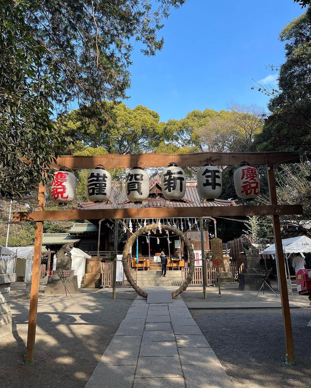 アヤメさんのインスタグラム写真 - (アヤメInstagram)「Got one⛩️ 代々木八幡さまに今年一年のお礼参り🙏🏼今ここにある全てが有難いね😌 #代々木八幡宮 #御朱印帳 #仕事納め #大掃除」12月28日 11時58分 - ayame_socks