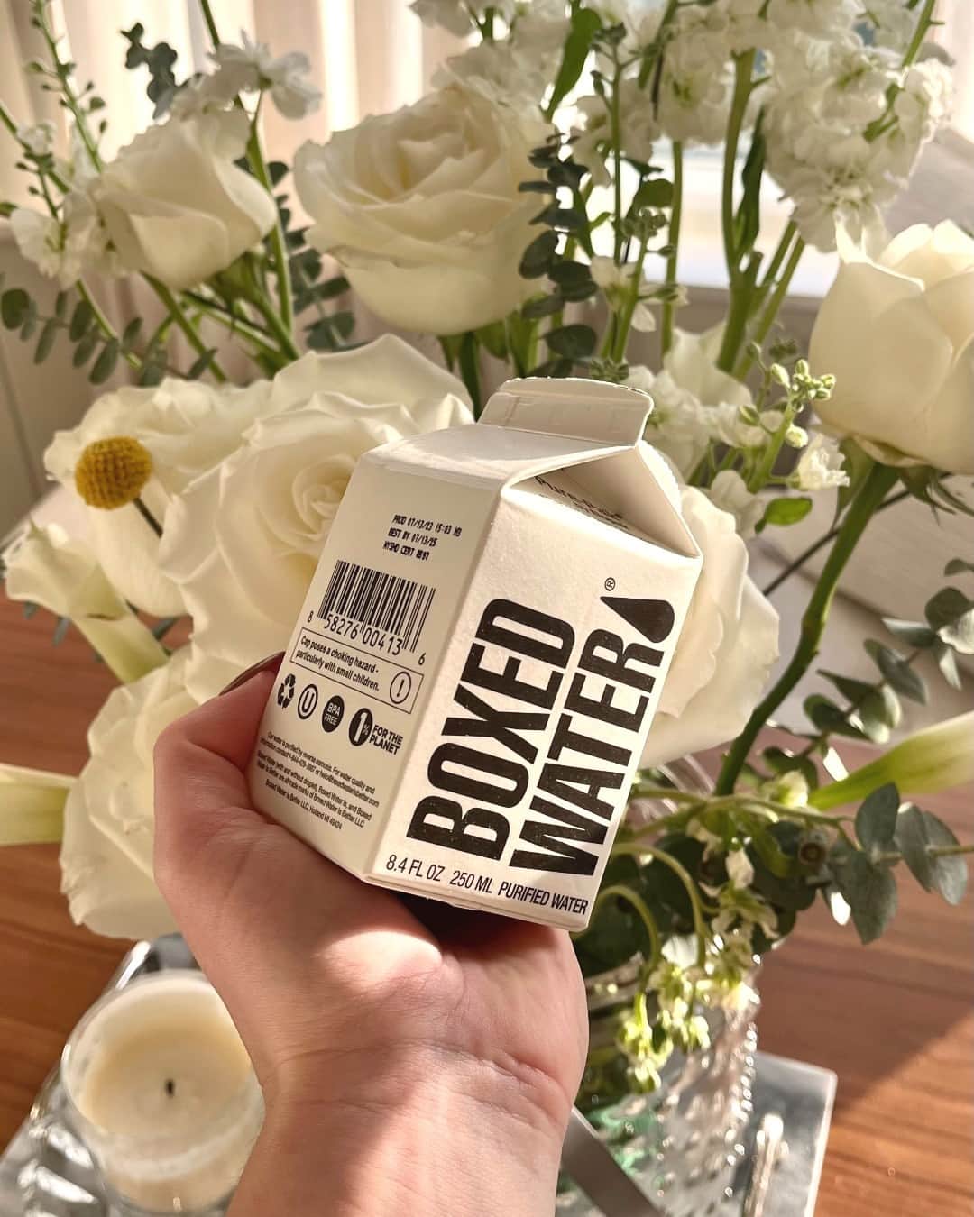 BoxedWaterのインスタグラム：「Every sip matters 🌱🌎✨」