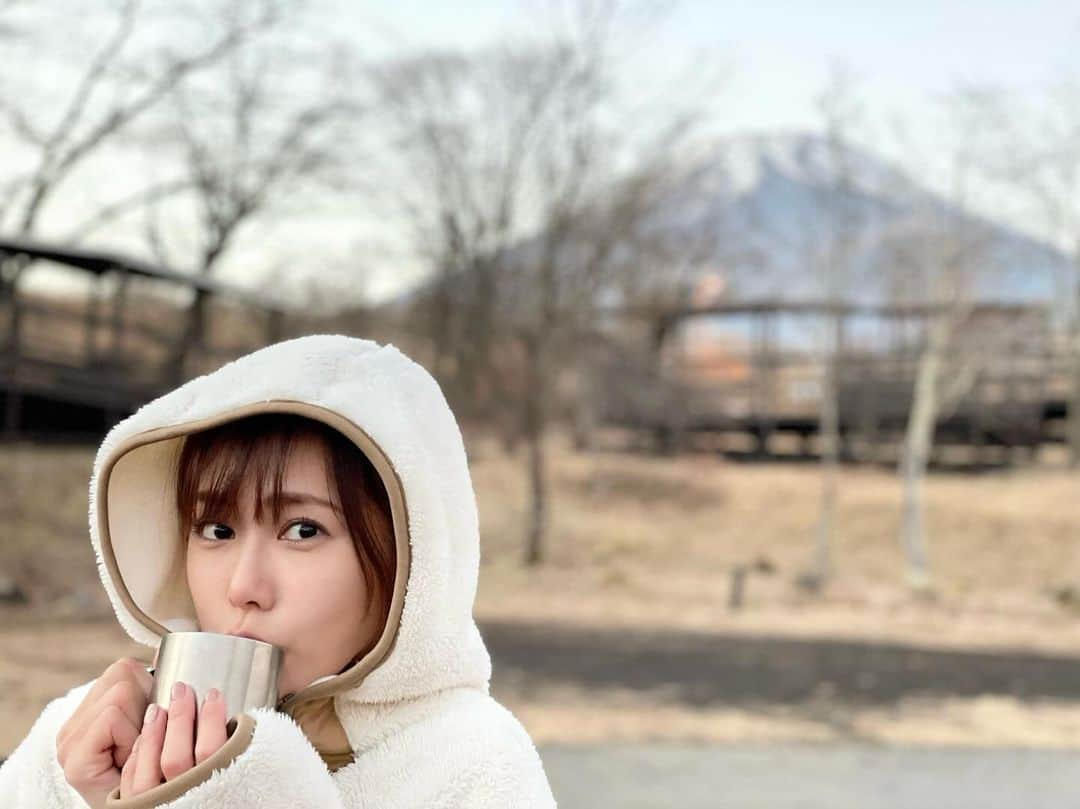 唐沢美帆のインスタグラム：「△  2023年 富士山納めは…  #TRUEさん #唐沢美帆 #つるキャン△ #キャンプ #キャンプ女子 #camping  #campinglife  #campingtrip」