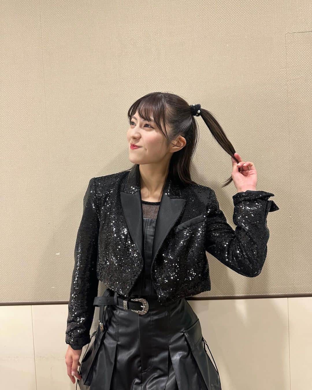 三田美吹のインスタグラム：「🖤🤍  2023.12.28」