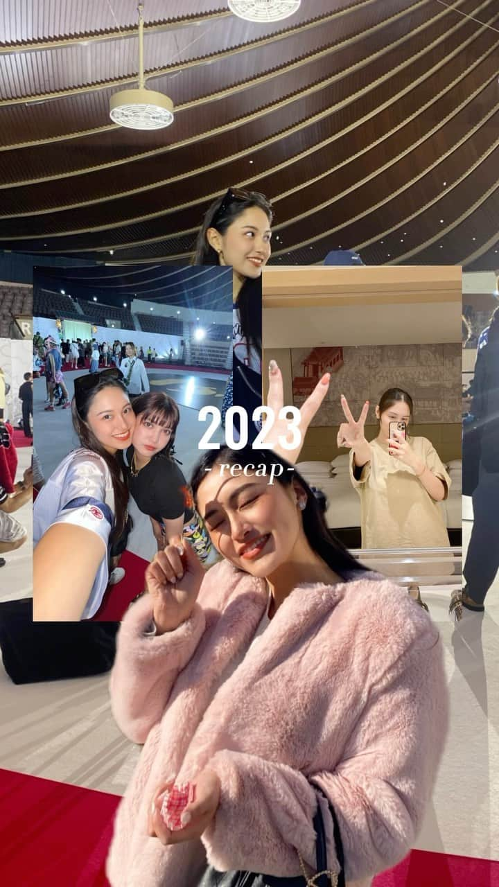 モラレスしれなのインスタグラム：「Thank you 2023🤍⋆͛ 今年も1年ありがとうございました！  #🐇  #recap2023  #bye2023」