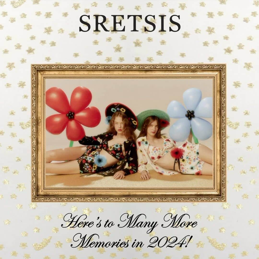 Sretsisのインスタグラム：「We are grateful for the memories we shared together in 2023. We hope to create many more memories together in 2024! Happy New Year from all of us at Sretsis!」