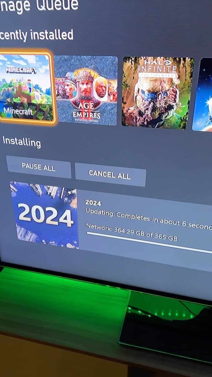 Xboxのインスタグラム：「Heard great things about this “2024” one 🥳​ #HappyNewYear」