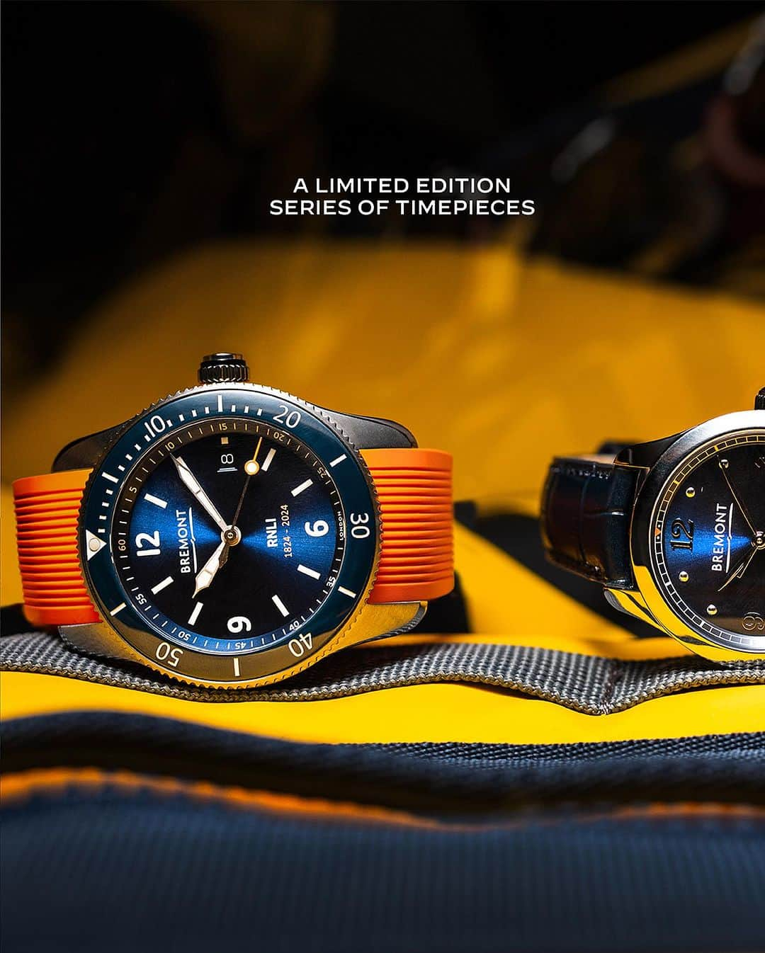 ブレモンさんのインスタグラム写真 - (ブレモンInstagram)「Bremont is honoured to partner with the @rnli to create a collection of bespoke limited edition watches to celebrate the RNLI’s 200 years of saving lives at sea.   Designed to reflect the RNLI’s commitment to saving lives, the watches will feature bespoke details, including the iconic RNLI branding on the dial and case back.  A percentage of all the proceeds from the sale of the limited edition watches will go directly to support the RNLI’s life-saving work.  Support the RNLI by heading to our website. 🔗  #RNLI #Royalnationallifeboatinstitution #watches #Bremont #bespokewatch #toolwatch #divewatch #bremontwatches」1月2日 23時00分 - bremontwatches