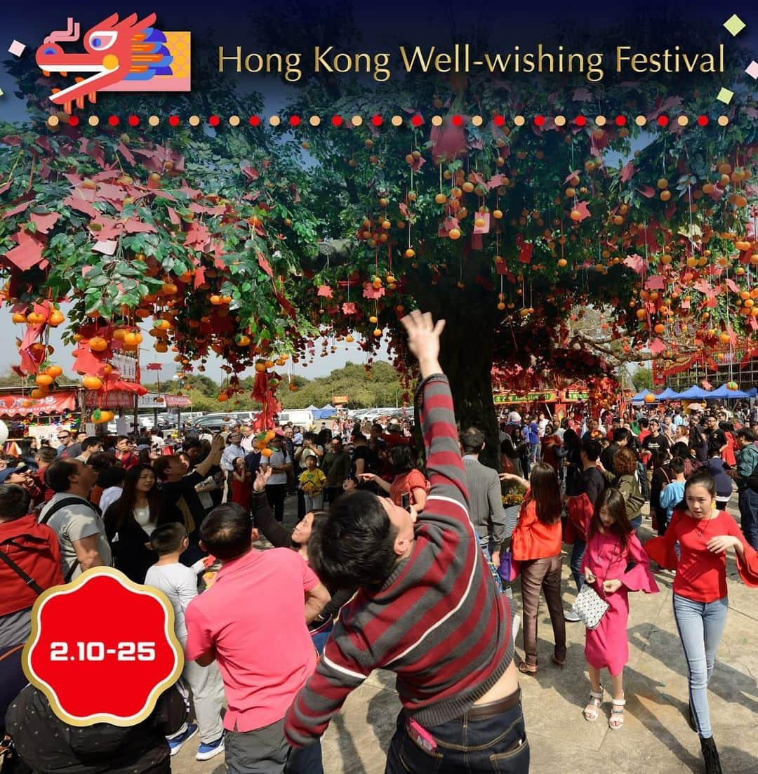 Discover Hong Kongさんのインスタグラム写真 - (Discover Hong KongInstagram)「[Mark the dates: Top happenings in Hong Kong during CNY 🧧] Are you ready for an unforgettable Chinese New Year experience in vibrant Hong Kong? Join us as we celebrate the Year of the Dragon 🐲, which begins on 10 February, in true local style with a slew of exciting events and beloved traditions. Mark your calendars for these must-see happenings:  【龍曆新年 重點節目逐個捉🐲🧧】 [Chinese New Year event line-up for the Year of the Dragon🐲🧧] 新曆新年剛過，農曆新年話咁快下個月就到！今年嘅「龍」曆新年將會更熱鬧，因為好多精采活動返晒嚟！即刻mark定活動日子，同朋友、屋企人一齊過最熱鬧嘅喜慶龍年！  🍊 Cathay International Chinese New Year Night Parade 國泰新春國際匯演之夜 🍊 Lunar New Year Fireworks Display 農曆新年煙花匯演 🍊 Che Kung Festival 車公誕 🍊 Chinese New Year Raceday 農曆新年賽馬日 🍊 Hong Kong Well-wishing Festival 香港許願節  #ChineseNewYear2024 #龍騰香港賀新歲 #GoodFortuneAllAroundHongKong  #HelloHongKong #DiscoverHongKong」1月3日 18時51分 - discoverhongkong