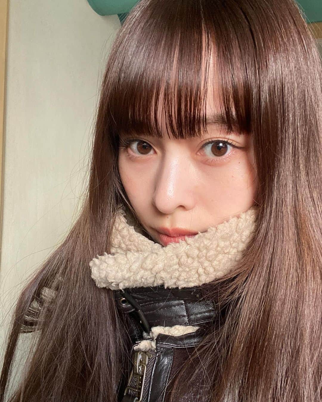 渡辺妃香のインスタグラム：「. . 久々に前髪を増やしました とてもお気に入り！🤳🏻」