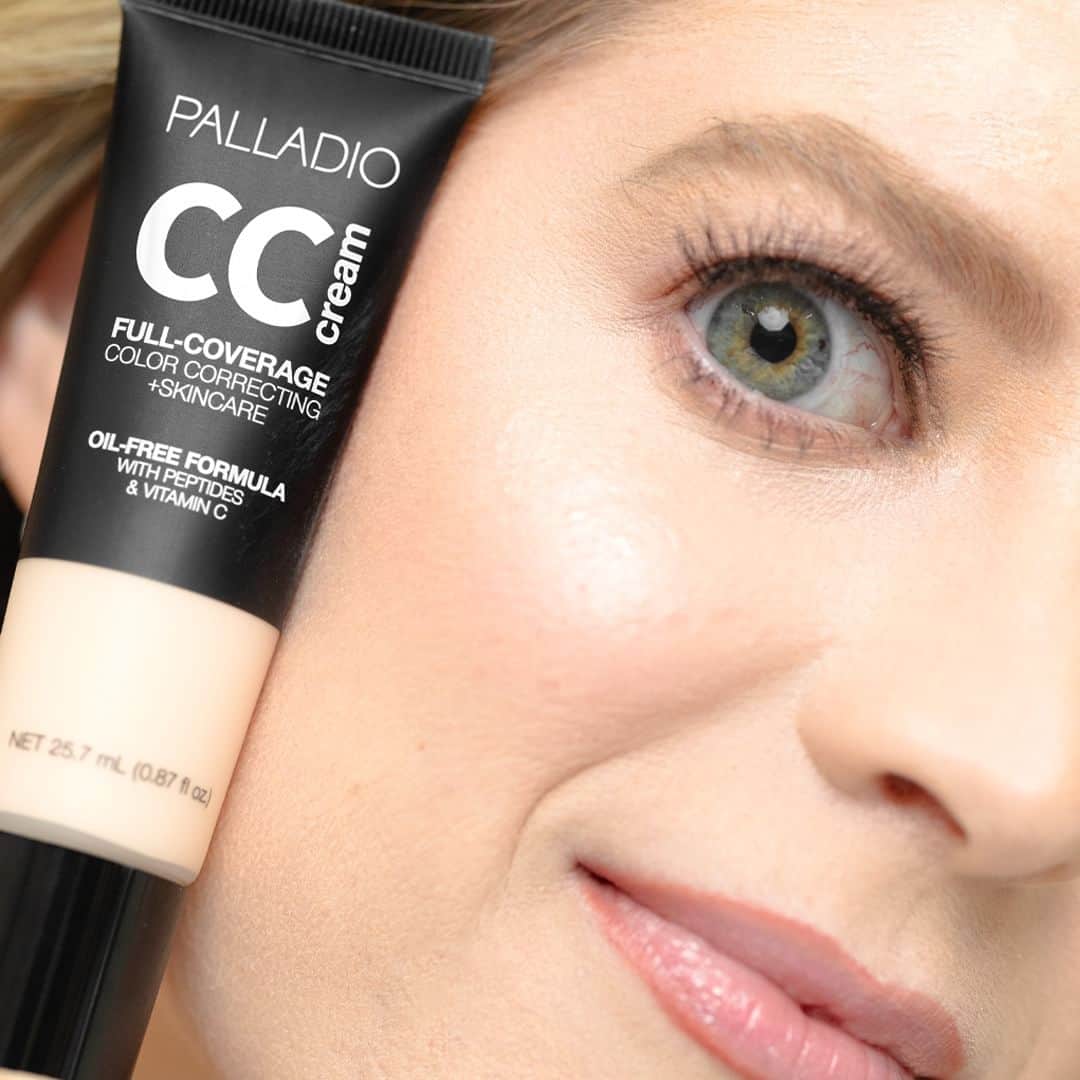 Palladio Beautyのインスタグラム：「What is CC cream used for? 🌟 CC Cream = Color Correcting Cream! ✨ Covers uneven tone, redness, and more while giving that radiant glow. Now in 14 shades!  Find your match today! 💫💖  #cccream #colorcorrecting #palladio #beauty #makeup」