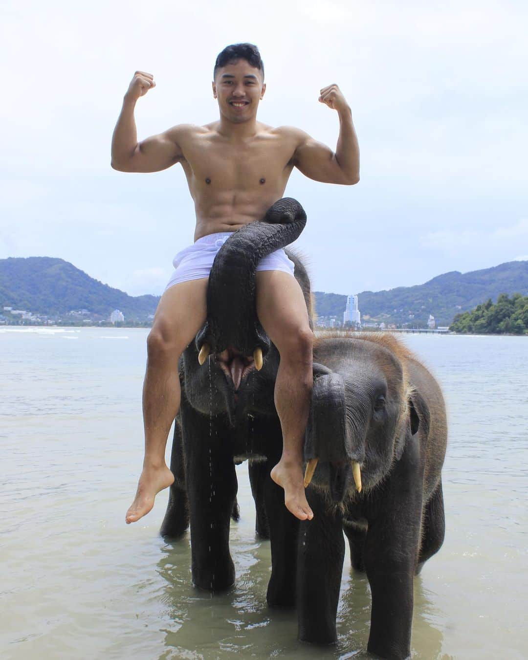 佐々木大さんのインスタグラム写真 - (佐々木大Instagram)「明けましておめでとうございます🐘 今年も格闘技頑張ります👊」1月5日 15時20分 - hirosasaki_
