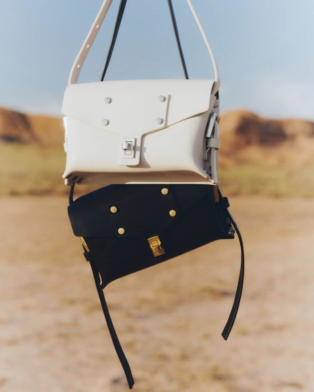 オールセインツのインスタグラム：「Luxury smooth leather meets mini compact shape.  The Miro Crossbody.」