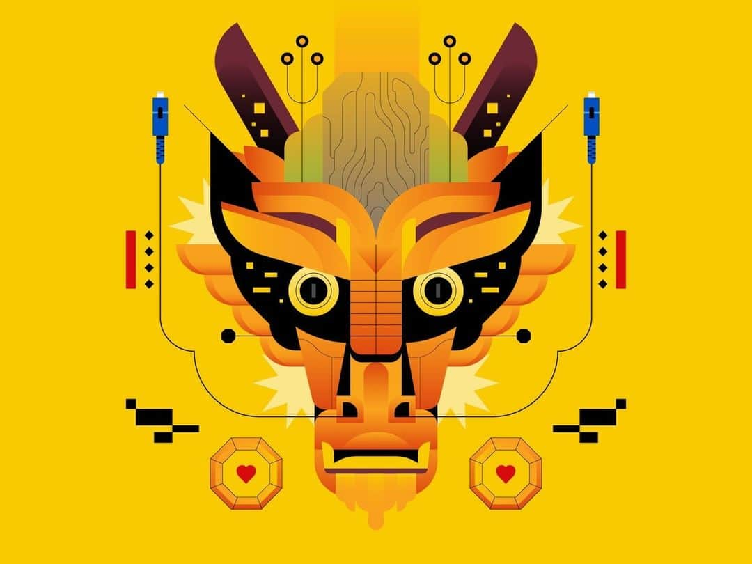 Dribbbleさんのインスタグラム写真 - (DribbbleInstagram)「Let's run it again: 🐯 or 🐲? This time through the eyes of @tommychandra. #TopShots  #dribbblers #dribbbleshot #illustration #illustrationartists #digitalillustration #illustrationwork #illustrationsketch #instaillustration #illustrationdesign #illustrationdrawing #dailyillustration #illustrationofinstagram #artillustration #weloveillustration #digitalart #digitaldoodle #digitalpaintings #illustrating #drawoftheday」1月6日 22時04分 - dribbble