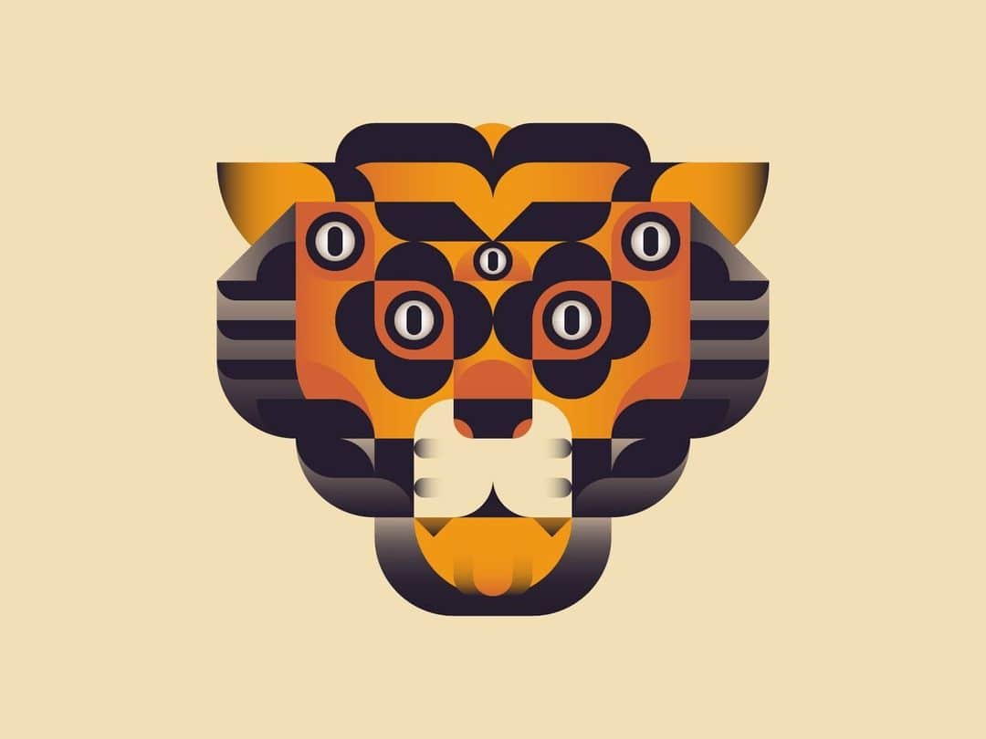 Dribbbleのインスタグラム：「Let's run it again: 🐯 or 🐲? This time through the eyes of @tommychandra. #TopShots  #dribbblers #dribbbleshot #illustration #illustrationartists #digitalillustration #illustrationwork #illustrationsketch #instaillustration #illustrationdesign #illustrationdrawing #dailyillustration #illustrationofinstagram #artillustration #weloveillustration #digitalart #digitaldoodle #digitalpaintings #illustrating #drawoftheday」