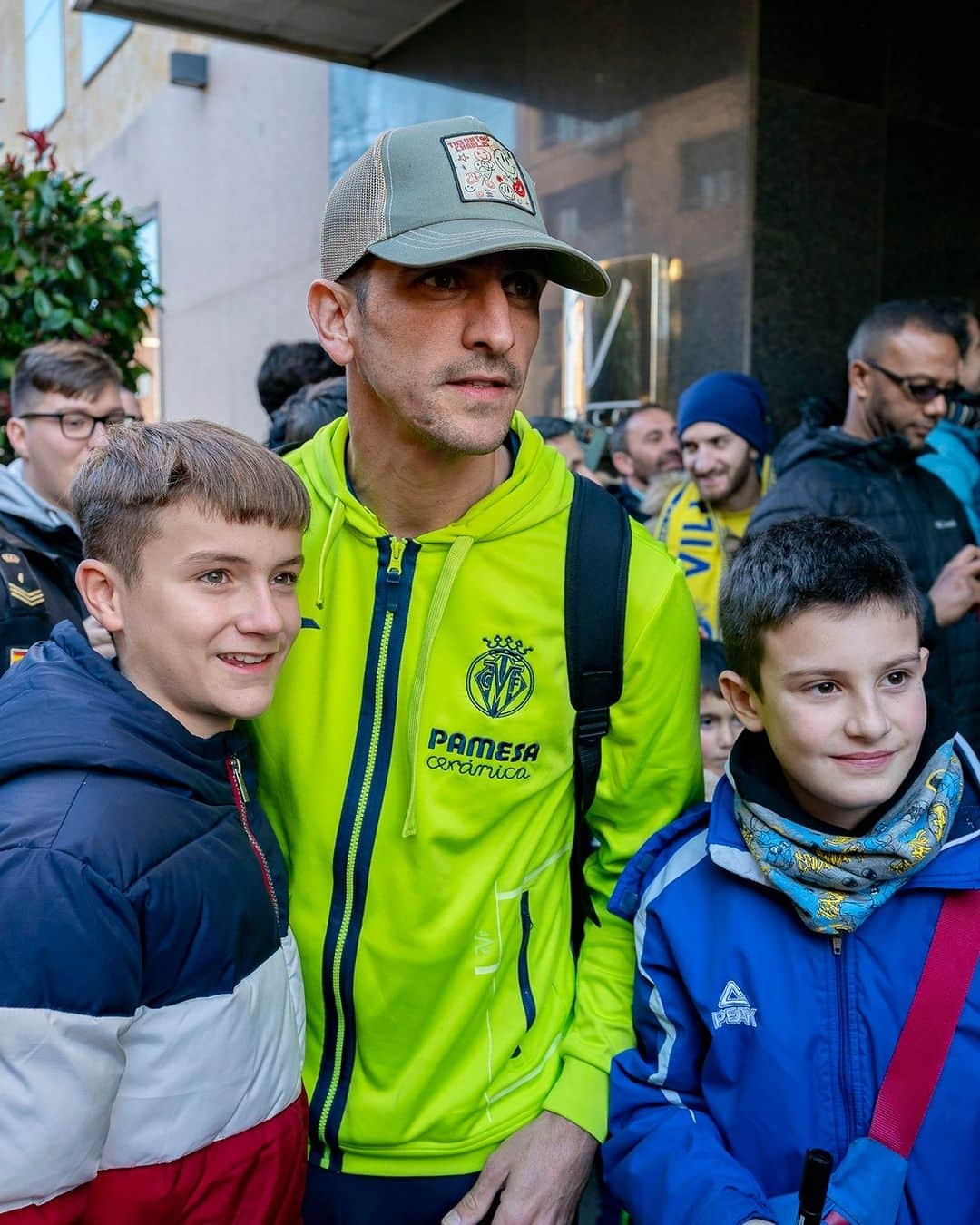 ビジャレアルCFのインスタグラム：「¡Gracias por el cariño, Salamanca 💛!」