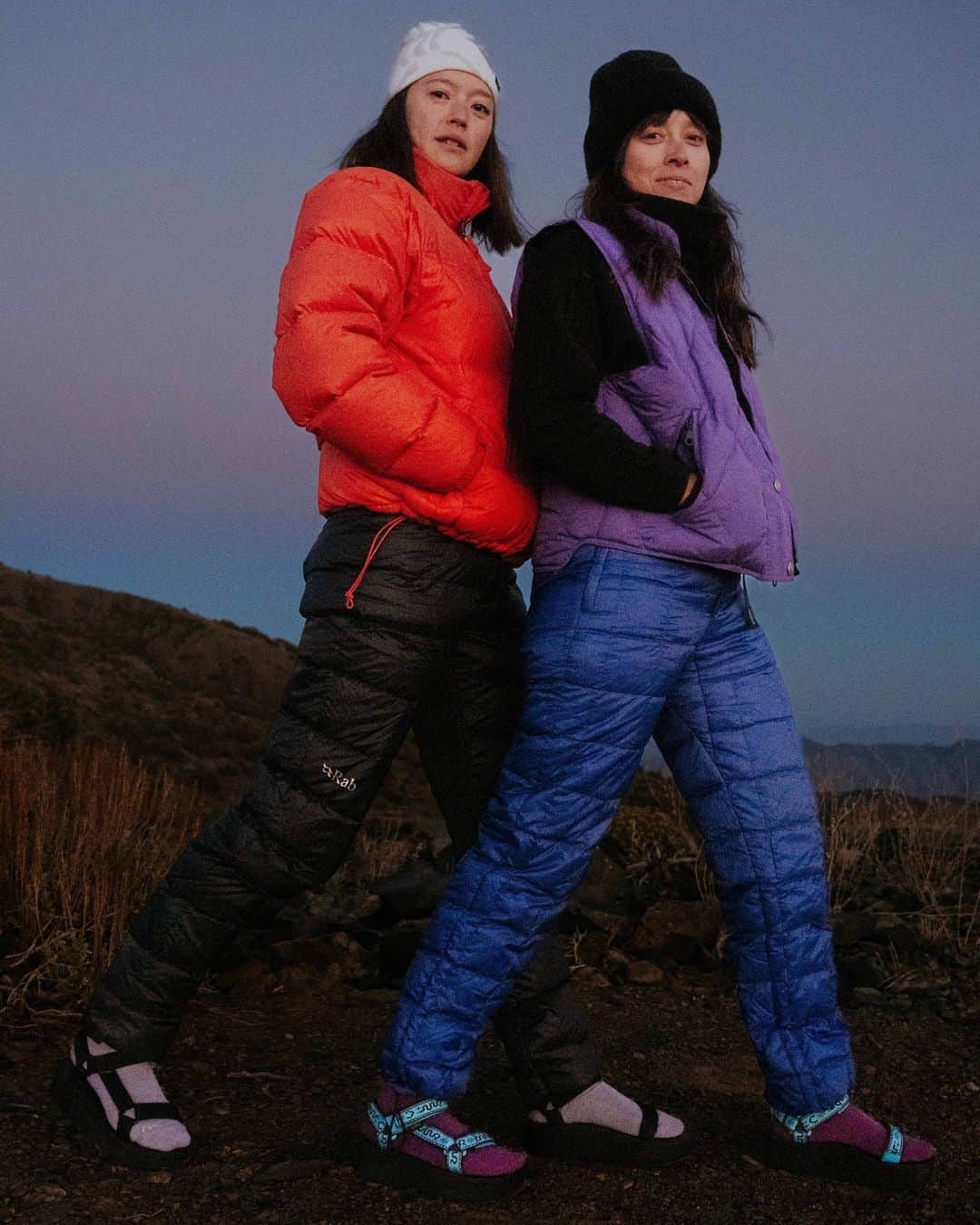 Tevaのインスタグラム：「There’s snow-way, you’re not about to get into this layered energy.   📷: @emimatsushima」