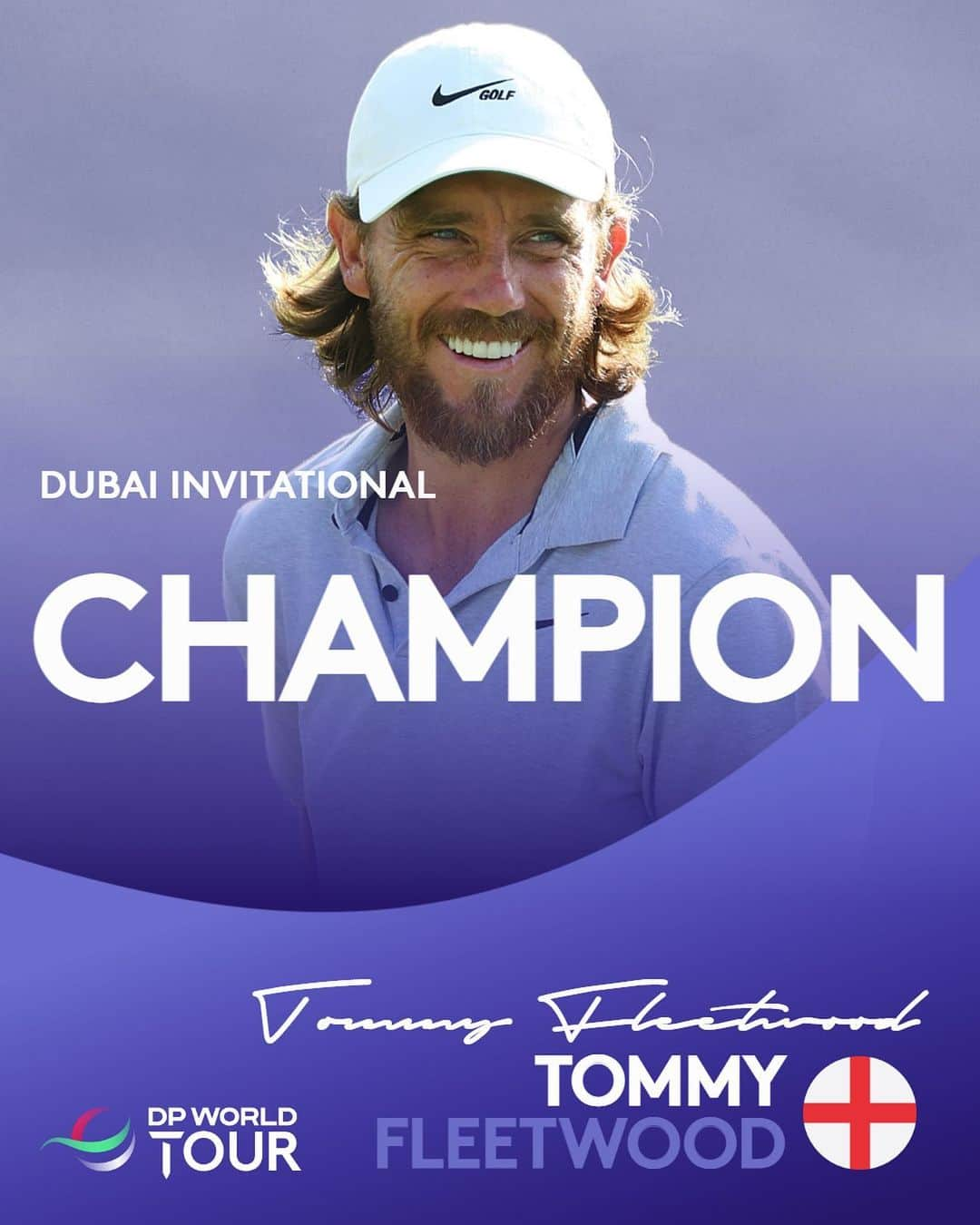 トミー・フリートウッドさんのインスタグラム写真 - (トミー・フリートウッドInstagram)「Tommy Fleetwood wins in Dubai 🏆 #DubaiInvitational」1月14日 21時09分 - officialtommyfleetwood