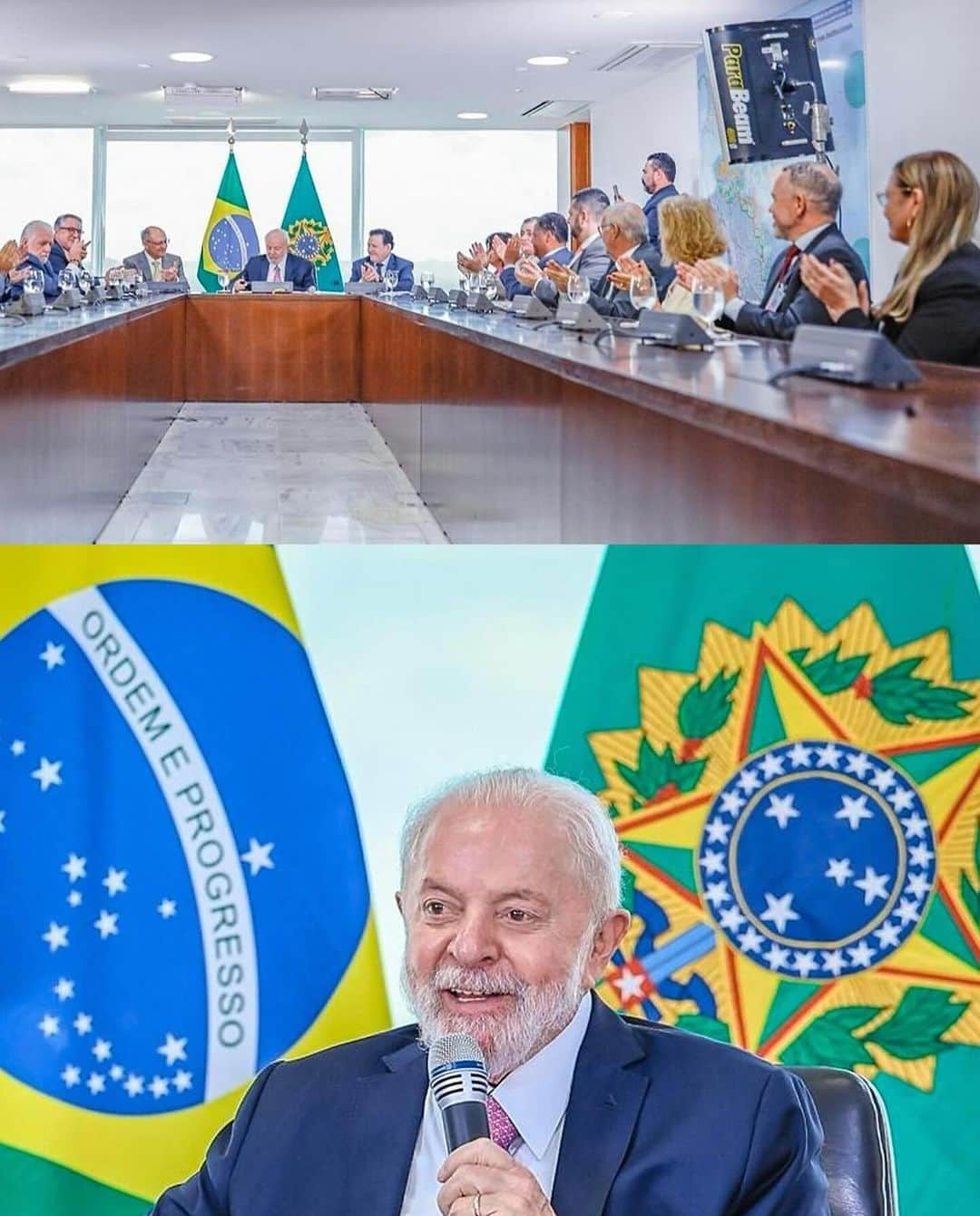 ジルマ・ルセフさんのインスタグラム写真 - (ジルマ・ルセフInstagram)「O presidente @LulaOficial sancionou projeto de lei que determina a revisão anual dos valores de remuneração dos serviços prestados ao Sistema Único de Saúde (SUS).  O evento reuniu representantes do Ministério da Saúde, de representantes de secretarias estaduais e municipais e de entidades filantrópicas como as Santas Casas.  “O reajuste não acontecia desde 2013. As Santas Casas e entidades filantrópicas das mais diversas denominações religiosas prestam um enorme serviço no atendimento da população”, disse o presidente.  📸 @ricardostuckert」1月17日 2時49分 - presidenciadobrasil