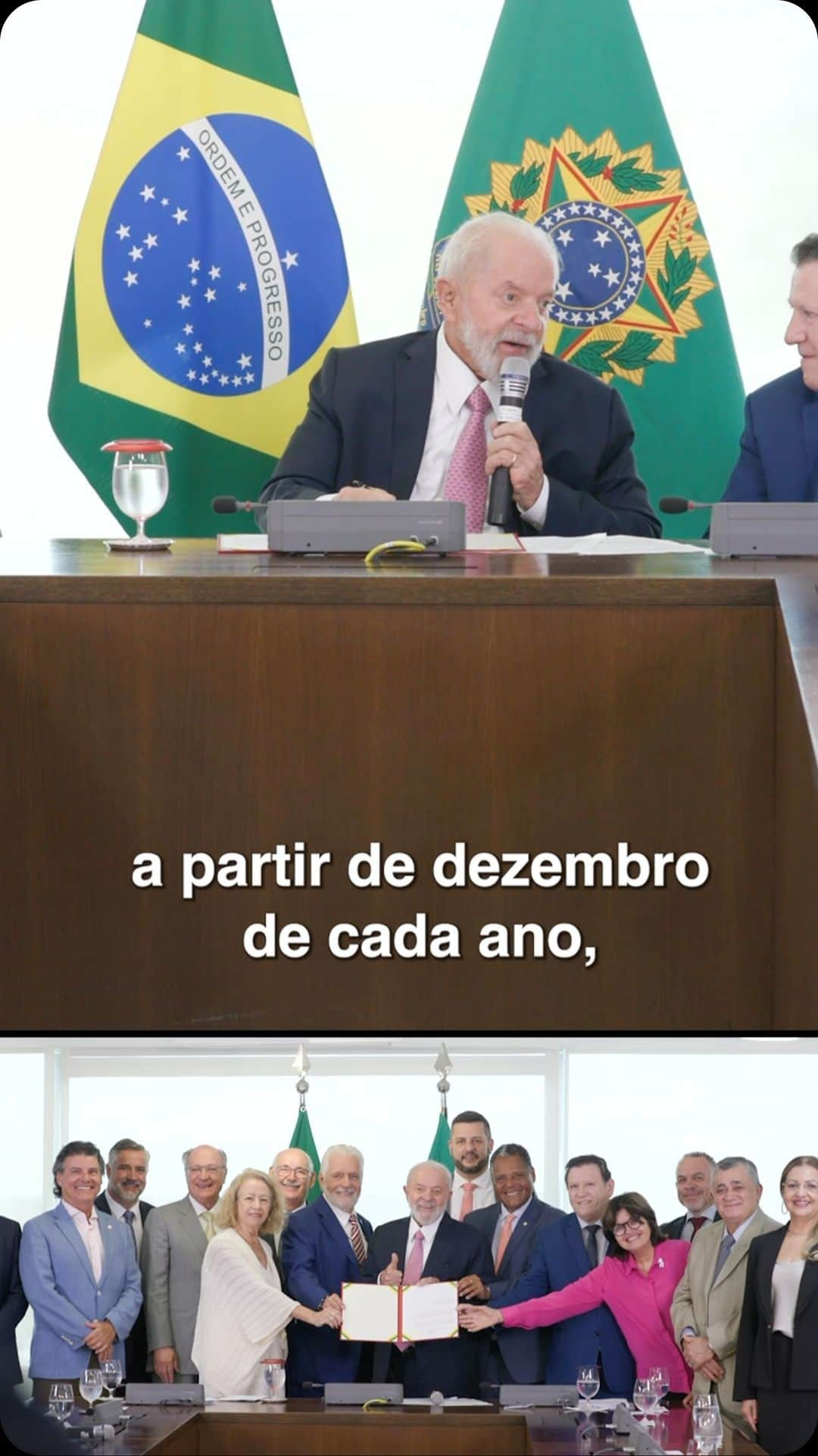 ジルマ・ルセフのインスタグラム：「Hoje, em um gesto de compromisso com a saúde e reconhecimento do trabalho das entidades filantrópicas, o presidente Lula sancionou o projeto de lei 1435/2022. Esse marco possibilitará a revisão periódica dos valores de remuneração dos serviços prestados ao SUS pelas Santas Casas, CNB, hospitais evangélicos e demais entidades. Nosso governo está comprometido com a valorização da saúde e com parcerias que beneficiam a população. 🎥 Audiovisual/ PR」