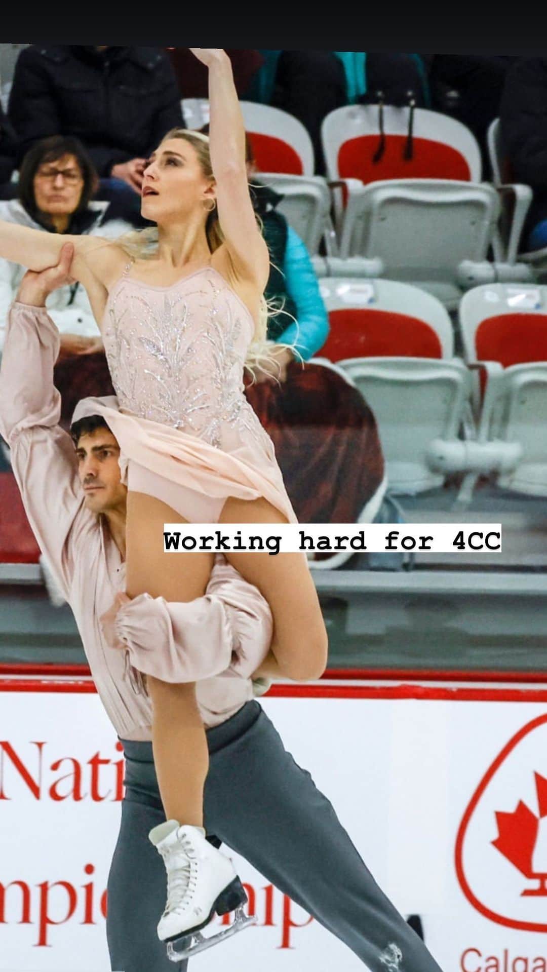 パイパー・ギレスのインスタグラム：「Back to work we go! - - - #skating #figureskating #iceskating #iceskater #skatingrink #athlete #teamcanada  #skatecanada #lululemon #lululemonambassador #reelsinsta #trendingreels」
