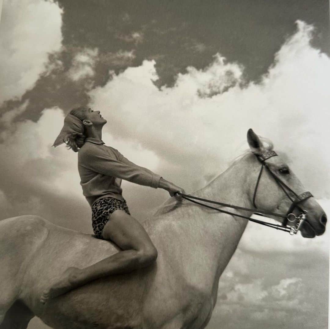 ローラ・ベイリーのインスタグラム：「Lisa Fonssagrives by Louise Dahl-Wolfe  California, 1955」