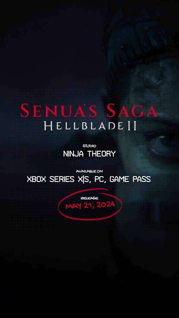 Xboxのインスタグラム：「She’s back. Senua’s brutal journey continues May 21 | #DeveloperDirect」