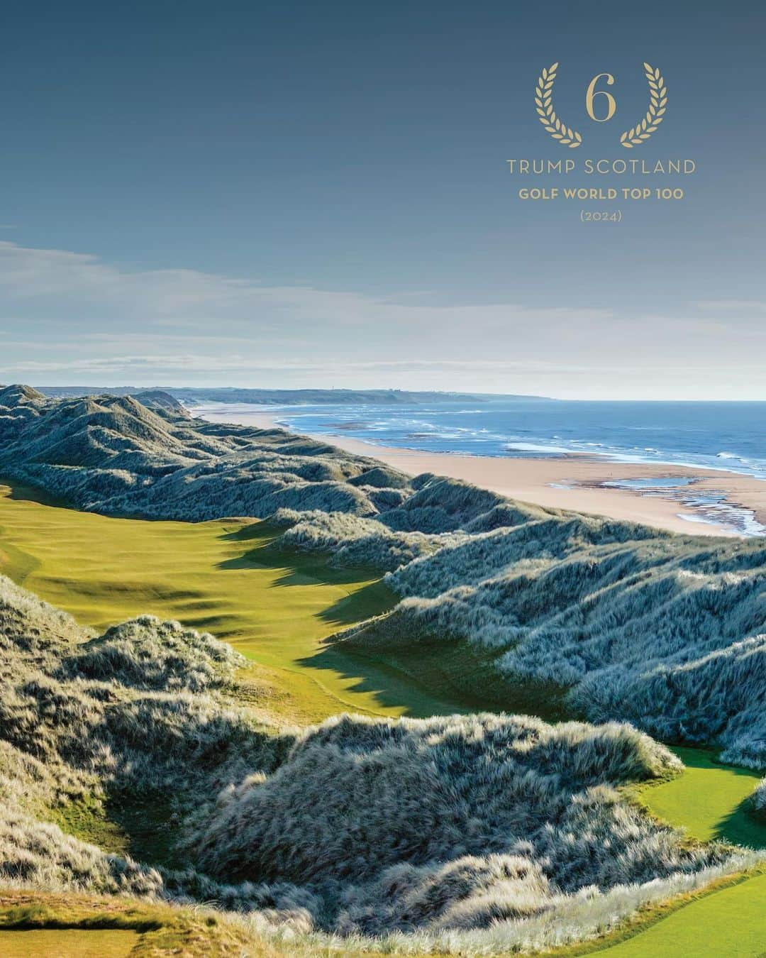 トランプ・ホテルさんのインスタグラム写真 - (トランプ・ホテルInstagram)「We are thrilled to announce that @trumpturnberryscotland, @trumpscotland, and @trumpdoonbeg have been awarded Golf World’s prestigious ‘Top 100 Courses’ ranking for 2024! Securing the prestigious ranks of no. 2, no. 6, and no. 34, respectively, reflects the exceptional quality and world-class standards upheld by our outstanding Trump Golf destinations. Congratulations to our remarkable properties for this well-deserved recognition!」1月23日 6時16分 - trumphotels