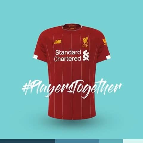 ジョー・ゴメスのインスタグラム：「#ShirtsForHeroes  #PlayersTogether have donated our shirts to go live in a raffle on @eBay_UK to help raise funds for NHS Charities Together. The raffle is now live now at ebay.co.uk/shirtsforheroes」