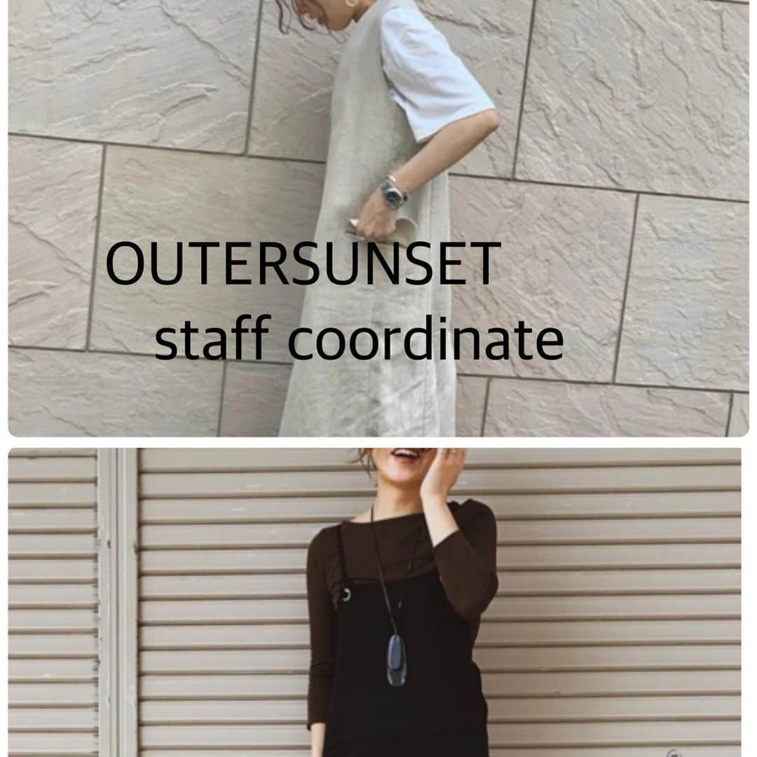 辺見えみりさんのインスタグラム写真 - (辺見えみりInstagram)「我が愛するstaffが OUTERSUNSETのアイテムを使って、毎日のリアルコーディネートをInstagramに載せています。 私とはまた違ったOUTERSUNSETが見られると思うので、ぜひみてみてください☺︎ @mmariii3107 (163cm) @yuka_____ito (160cm)」6月3日 20時01分 - emiri_hemmi