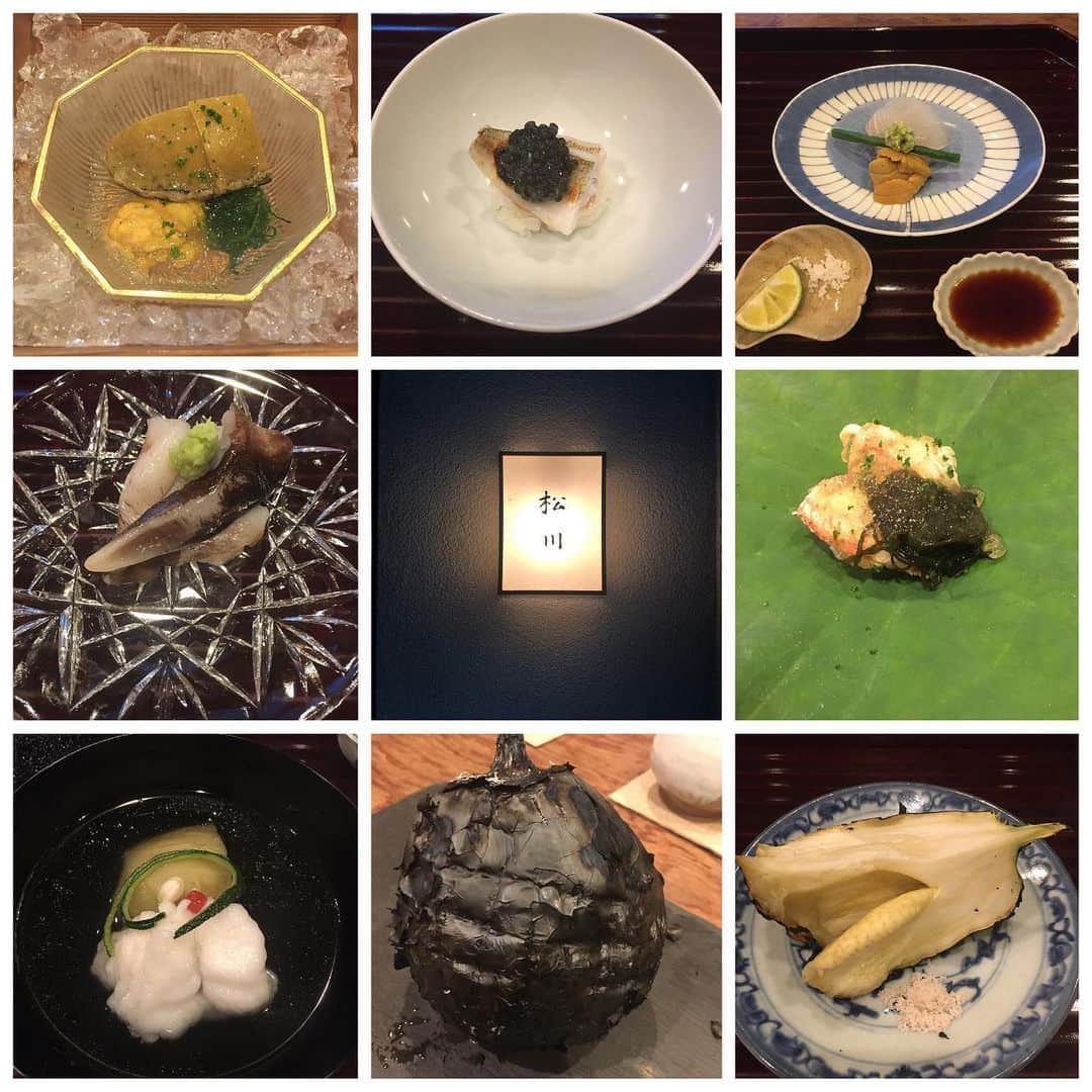 謝依旻さんのインスタグラム写真 - (謝依旻Instagram)「松川✨  #日本一  #食べログ1位 #ミシュラン  #松川　さん #美味しすぎて感動  #美味しすぎて幸せ  #生きてて良かった  #活著真好 ❤️ #日本第一  #日本料理  #japanesefood」6月3日 20時15分 - igo_1116