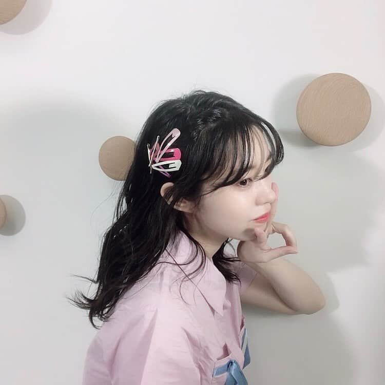 奥野香耶さんのインスタグラム写真 - (奥野香耶Instagram)「#ヘアアレンジ  #ヘアメイク #ピンクメイク #pink  #黒髪ミディアム」6月3日 22時35分 - _kayarea_