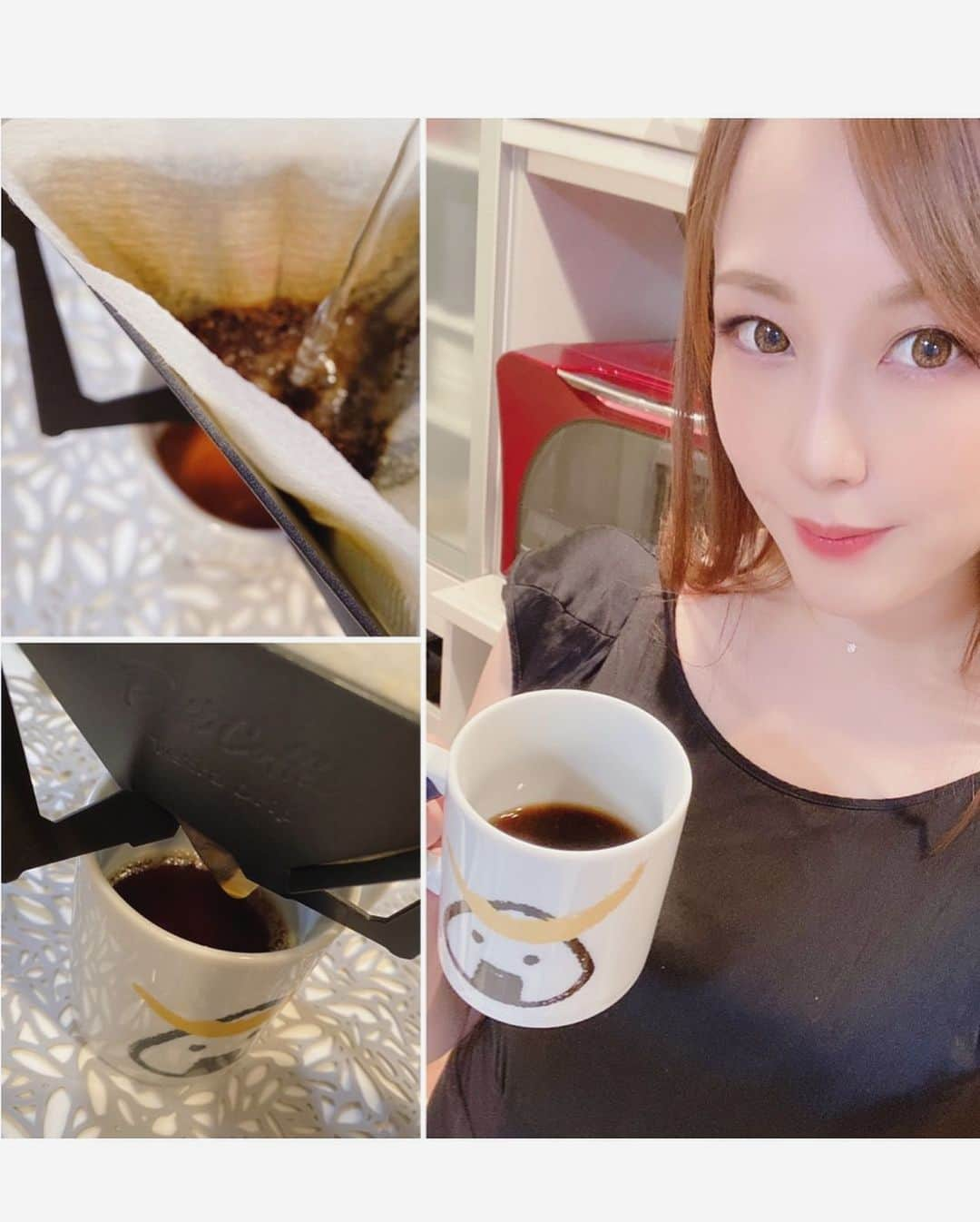 小林未来さんのインスタグラム写真 - (小林未来Instagram)「PostCoffee始めたよ！ 15万通りの組み合わせから、私専用にカスタマイズされたコーヒーボックスがポストに届くの！！箱を開けた瞬間からいい香り〜 ドリッパーとフィルターも付いてくるので、お湯とカップを用意するだけで、手軽に本格的なコーヒーを楽しめるの☕️ 事前のコーヒー診断（10個の簡単な質問に答えるだけ）で私に合った煎り方や淹れ方を導き出してくれてるから、コーヒーに詳しくなくても自然に相性の良いものが届くっていう。 自分が深煎り派だったとは意外でした^^; さっそくBrazil decafを淹れてみたら、すごく好みで嬉しくなったよ。 3種類あると毎朝選ぶのも楽しみだよね♡  #postcoffee #ポストコーヒー #ポストコ #おうち時間 #おうちコーヒー #コーヒー好きと繋がりたい #コーヒーのある暮らし #pr #coffeelover #nocoffeenolife #instacoffee」6月3日 22時49分 - mirai.kobayashi