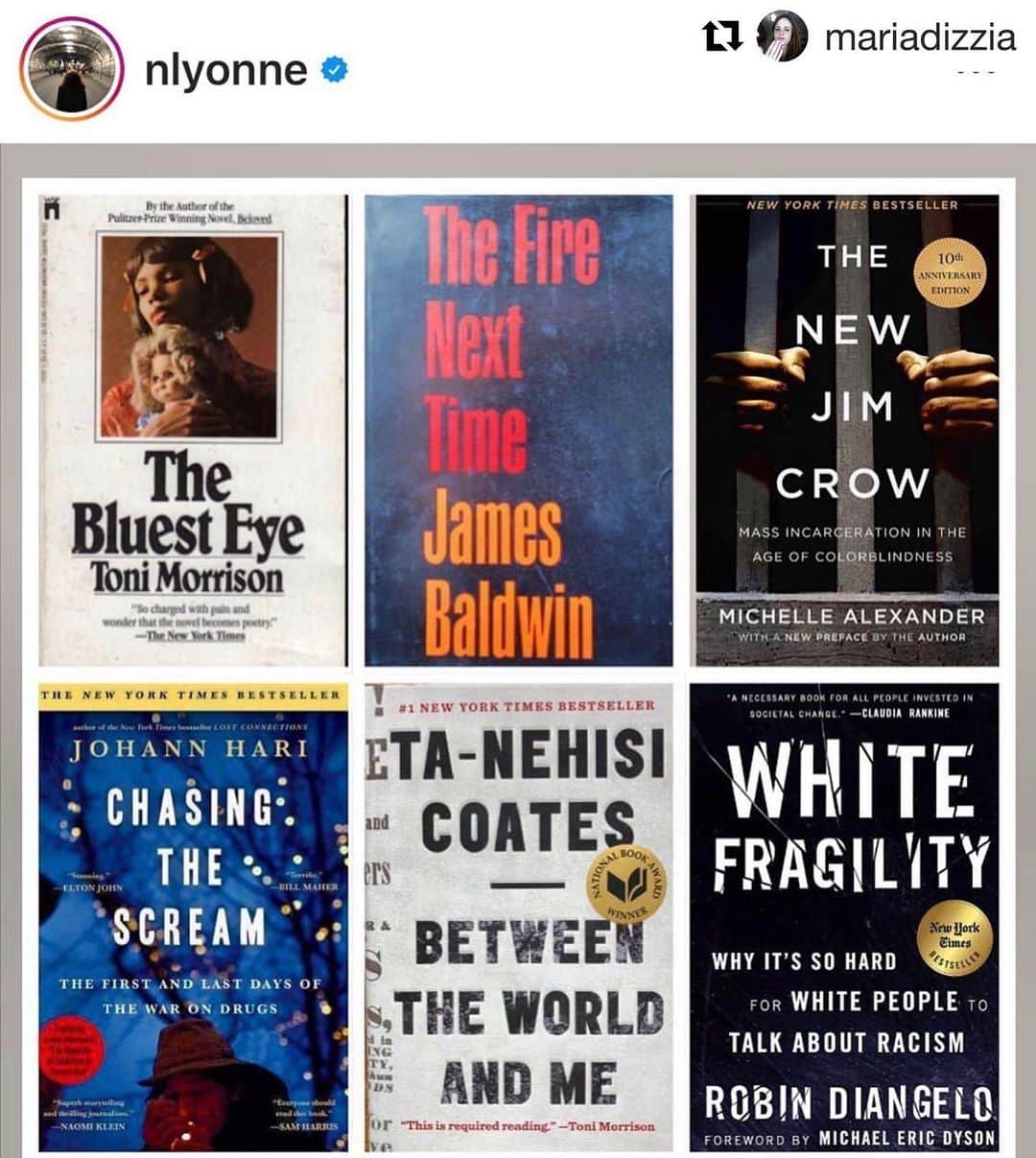エリザベス・ロドリゲスのインスタグラム：「Time to educate ourselves  Black Owned bookstores tagged: @harrietts_bookshop @blackstonebookstore @mahoganybooks @hakimsbookstore @thelitbar @keybookstore @cafeconlibros_bk @esowonbooks @semicolonchi @sistersuptown @booksncrannies_」