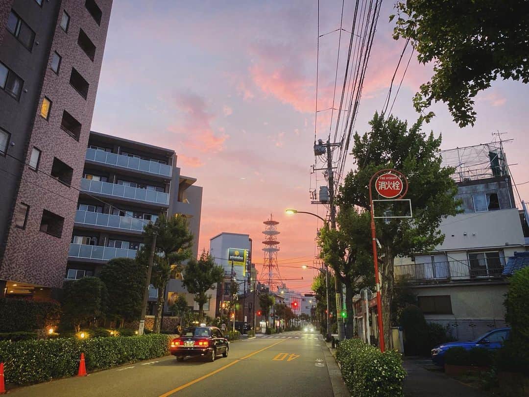 石川龍のインスタグラム：「良い空でした！」