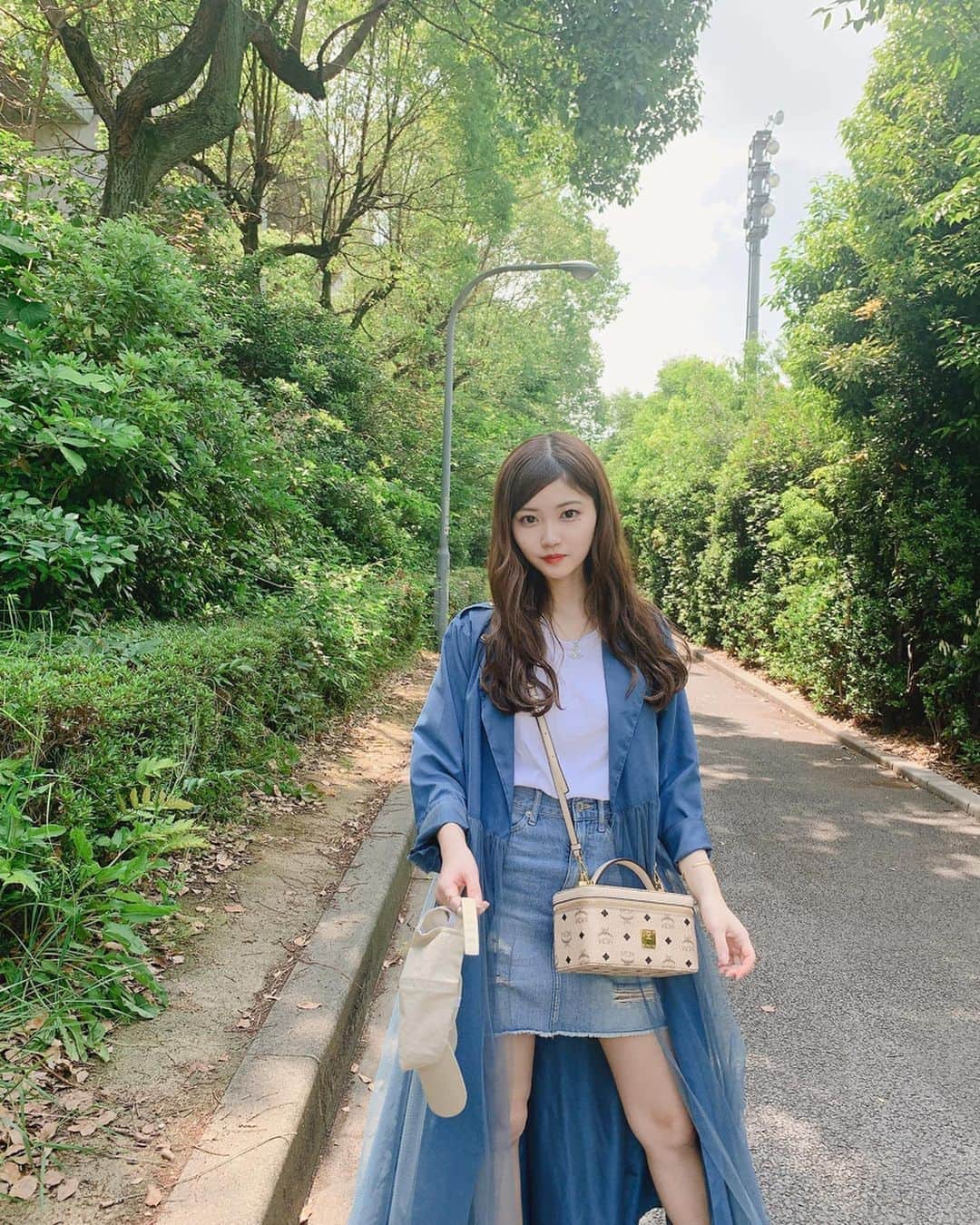 平田詩奈さんのインスタグラム写真 - (平田詩奈Instagram)「﻿ チュールワンピの﻿ 着回しコーデ👗♡﻿ ﻿ ﻿ #しいなのワードローブ」6月3日 23時26分 - shiina__0822